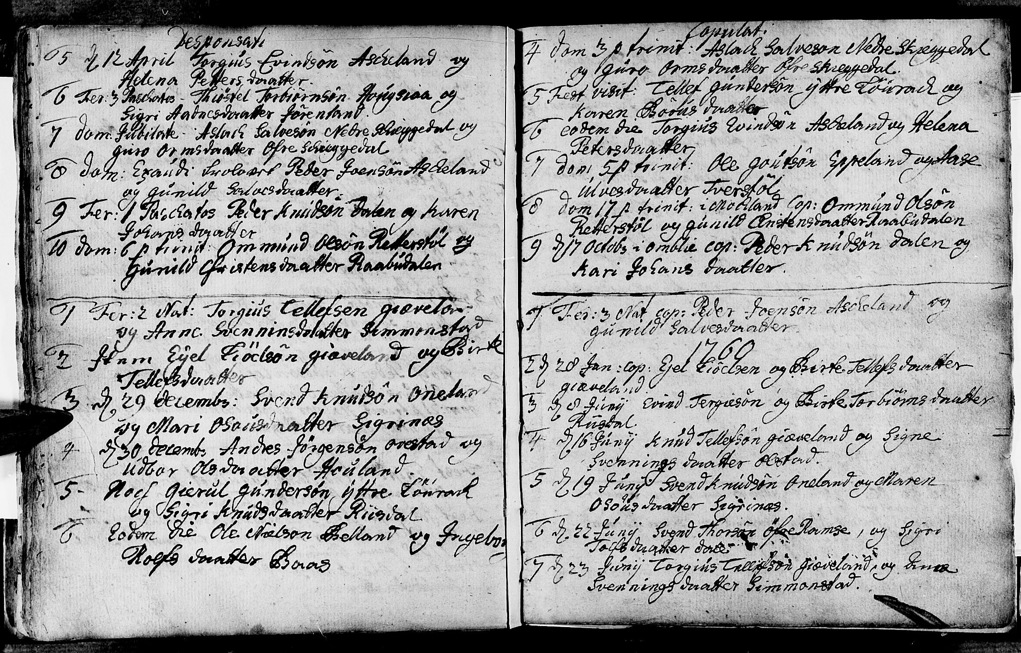 Åmli sokneprestkontor, SAK/1111-0050/F/Fa/Fac/L0003: Parish register (official) no. A 3, 1756-1775, p. 210-211