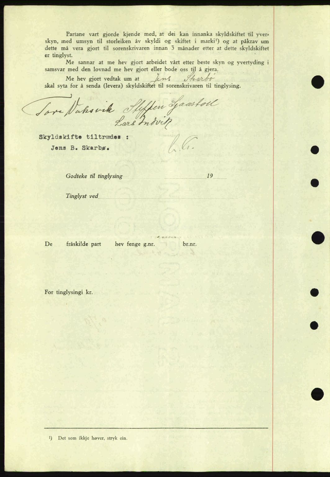 Nordre Sunnmøre sorenskriveri, AV/SAT-A-0006/1/2/2C/2Ca: Mortgage book no. A2, 1936-1937, Diary no: : 1295/1936