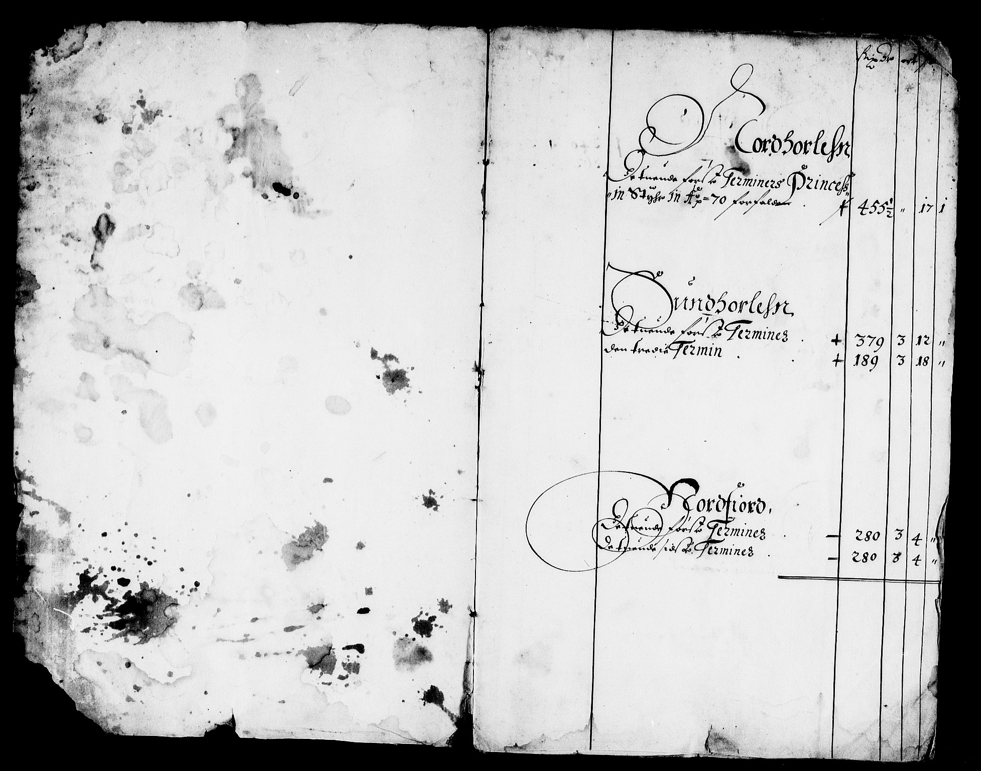 Rentekammeret inntil 1814, Reviderte regnskaper, Stiftamtstueregnskaper, Bergen stiftamt, AV/RA-EA-6043/R/Rc/L0034: Bergen stiftamt, 1664-1672