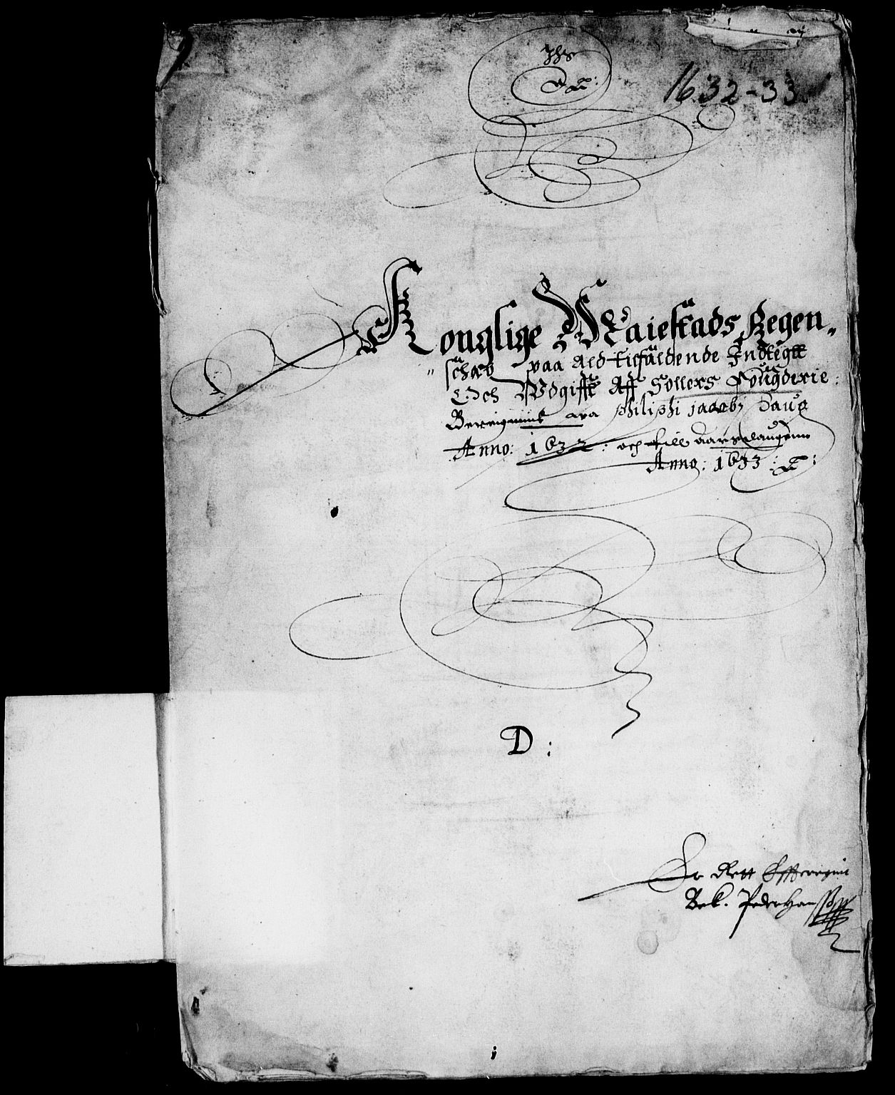 Rentekammeret inntil 1814, Reviderte regnskaper, Lensregnskaper, RA/EA-5023/R/Rb/Rba/L0109: Akershus len, 1629-1633