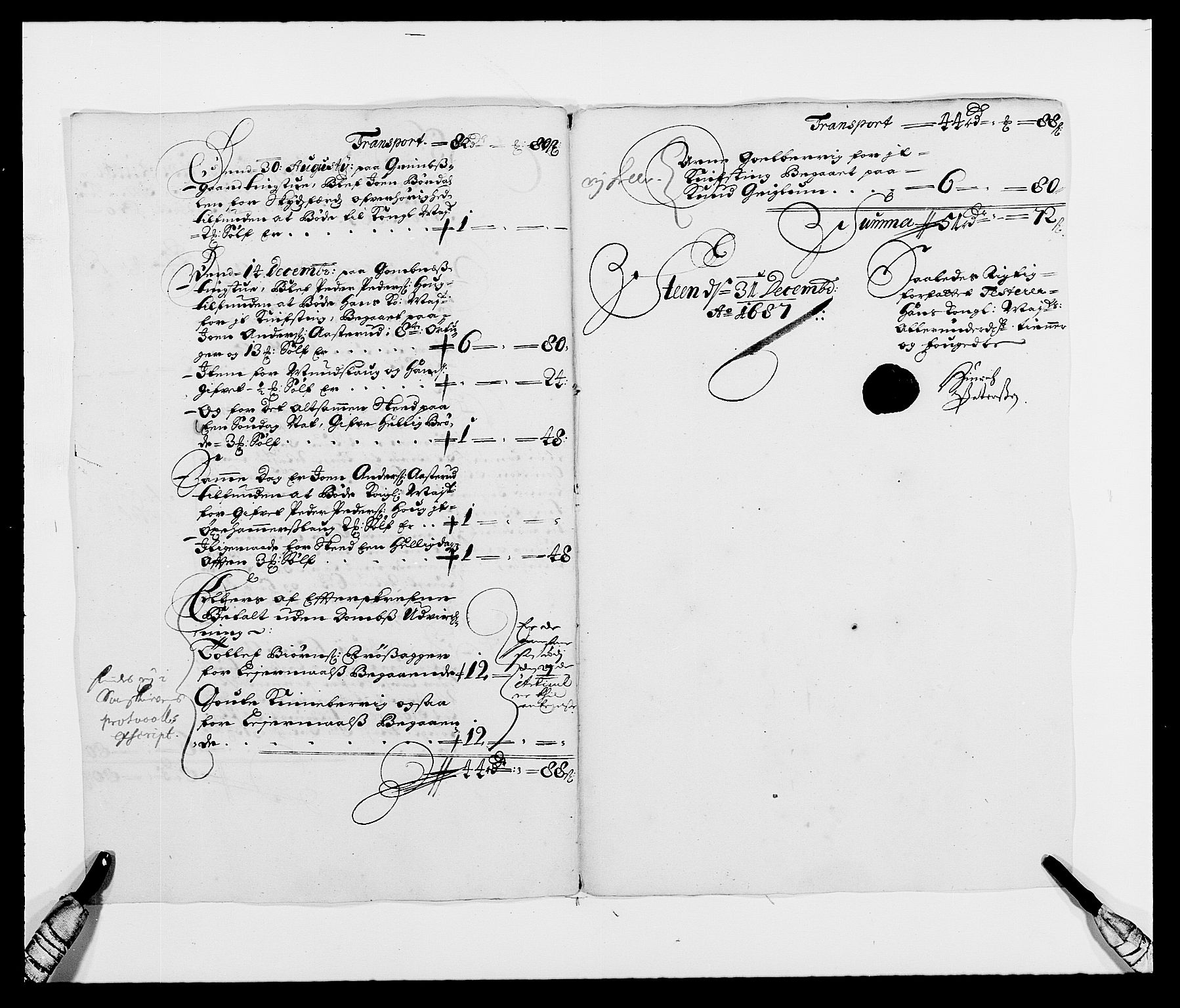 Rentekammeret inntil 1814, Reviderte regnskaper, Fogderegnskap, RA/EA-4092/R21/L1447: Fogderegnskap Ringerike og Hallingdal, 1687-1689, p. 40
