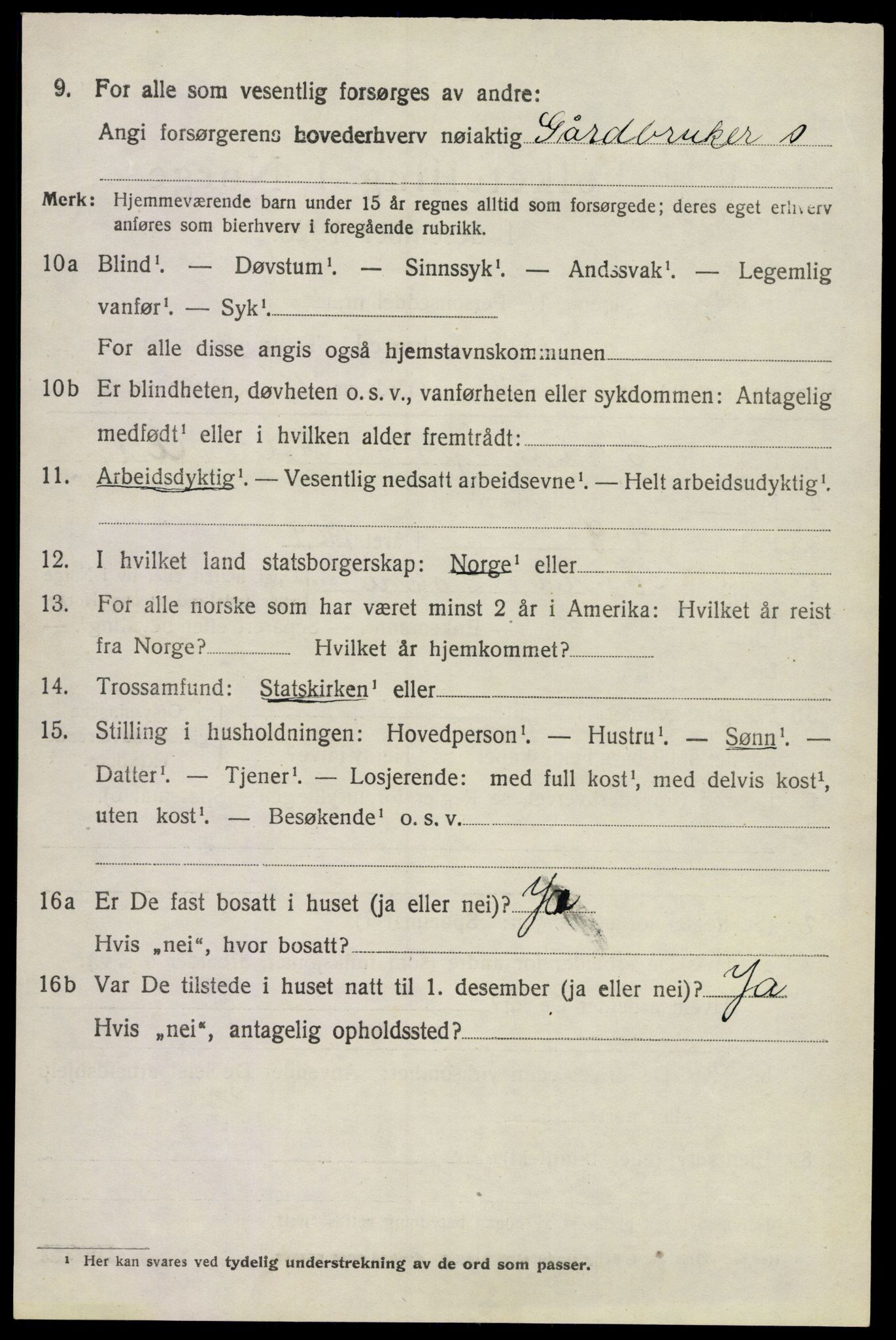 SAKO, 1920 census for Sem, 1920, p. 12984
