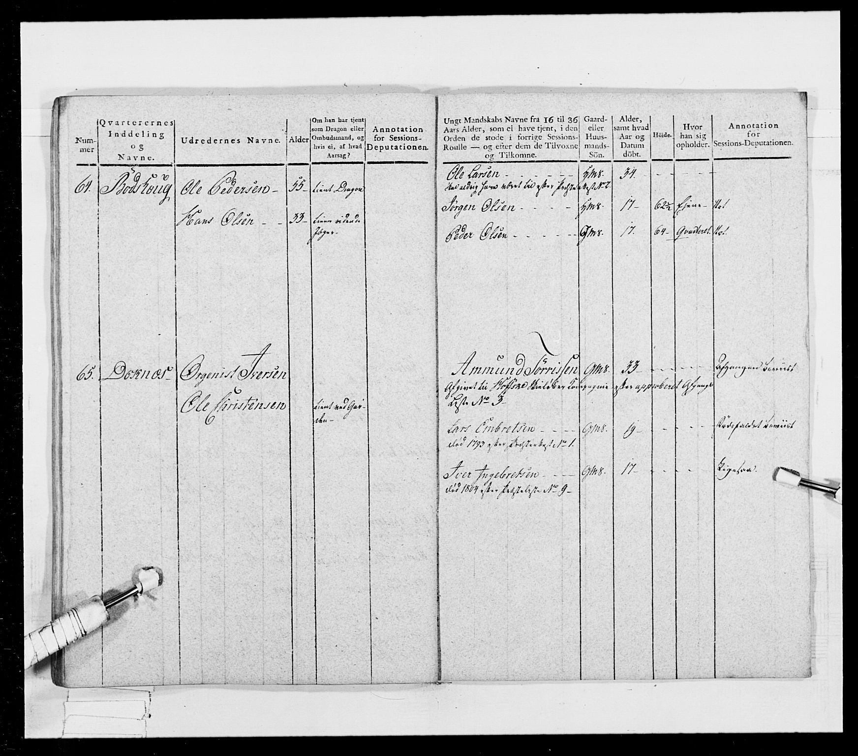 Generalitets- og kommissariatskollegiet, Det kongelige norske kommissariatskollegium, AV/RA-EA-5420/E/Eh/L0024: Norske jegerkorps, 1810-1812, p. 523