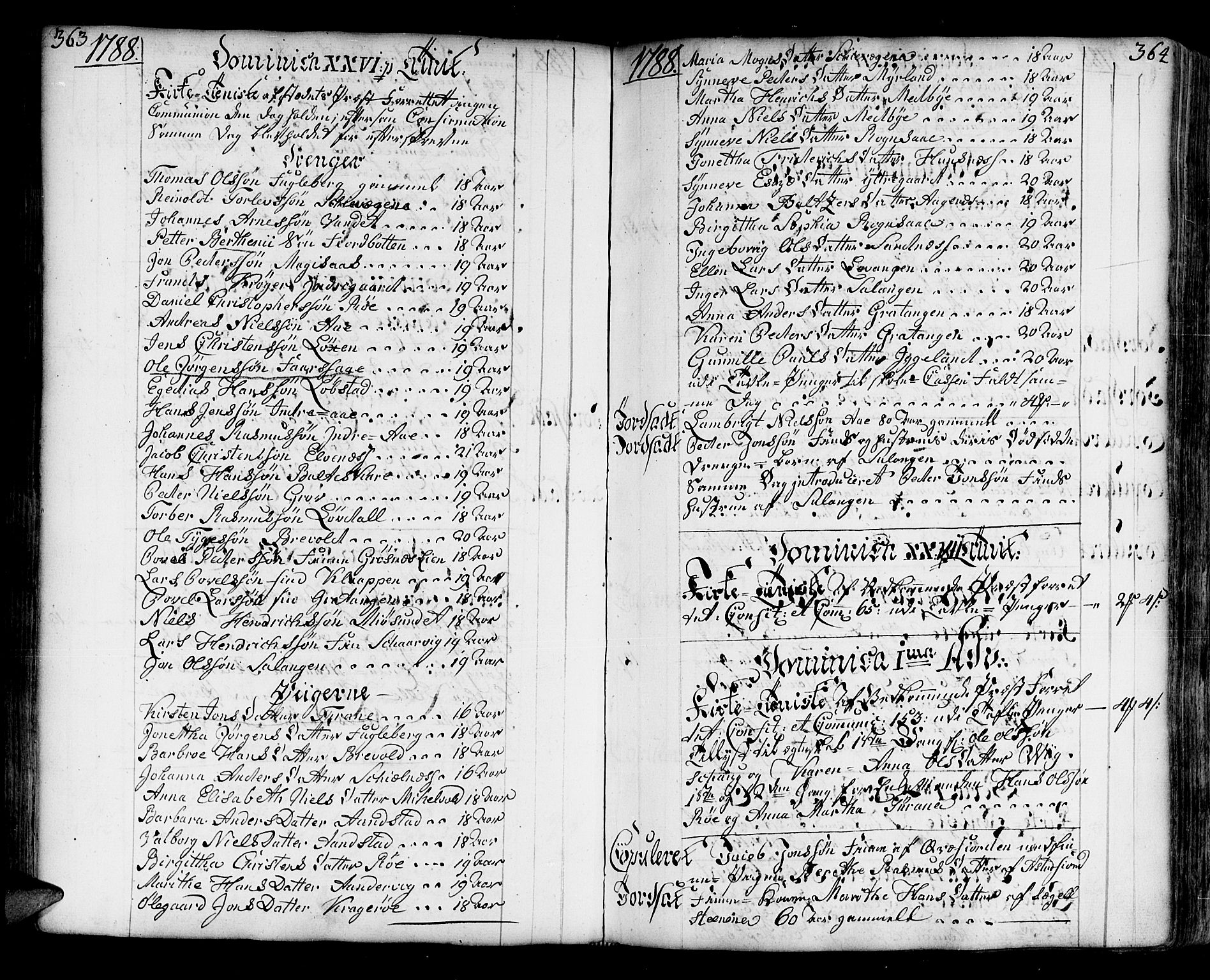 Ibestad sokneprestembete, AV/SATØ-S-0077/H/Ha/Haa/L0003kirke: Parish register (official) no. 3, 1776-1801, p. 363-364