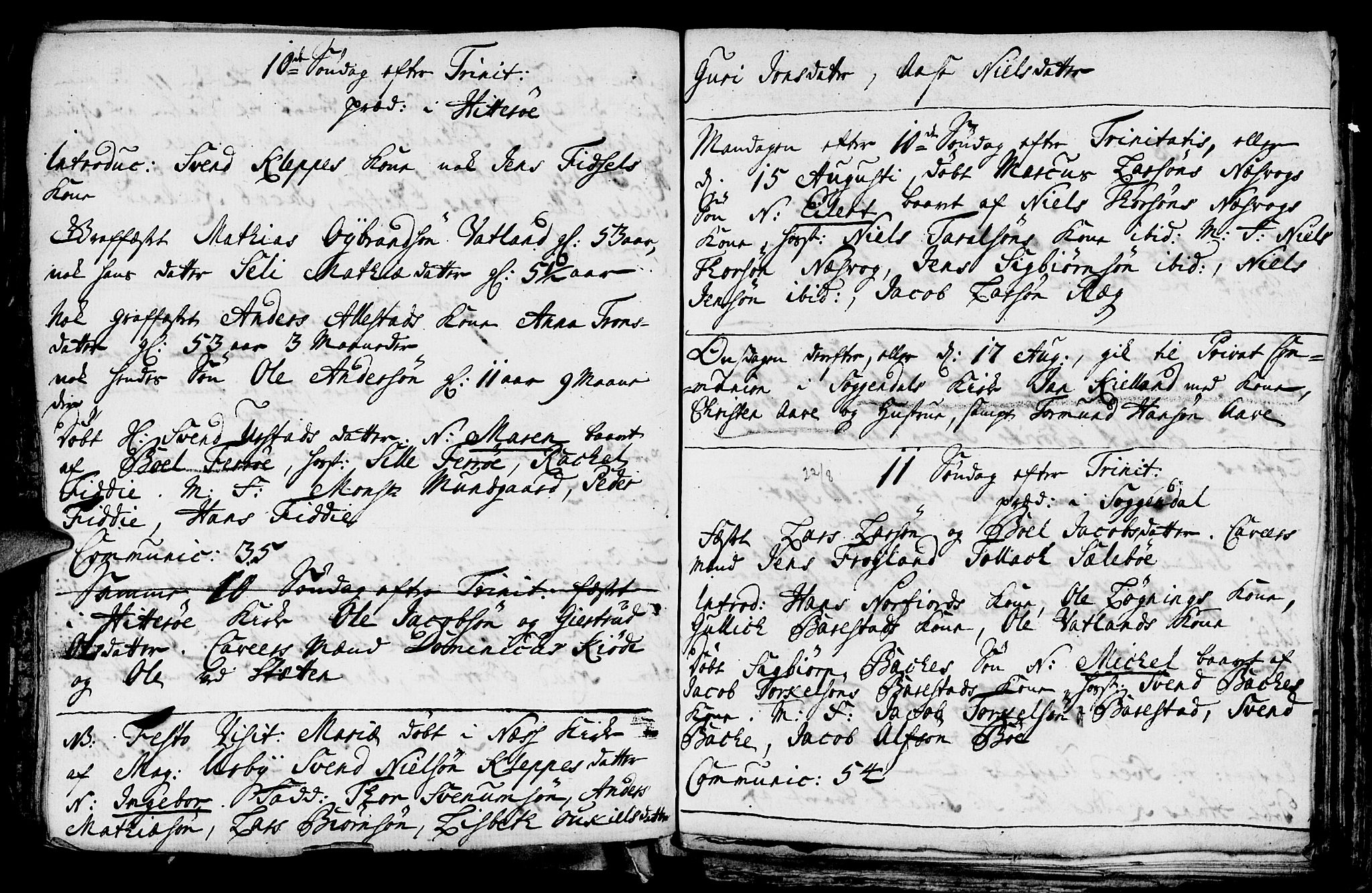 Sokndal sokneprestkontor, AV/SAST-A-101808: Parish register (official) no. A 1, 1729-1740