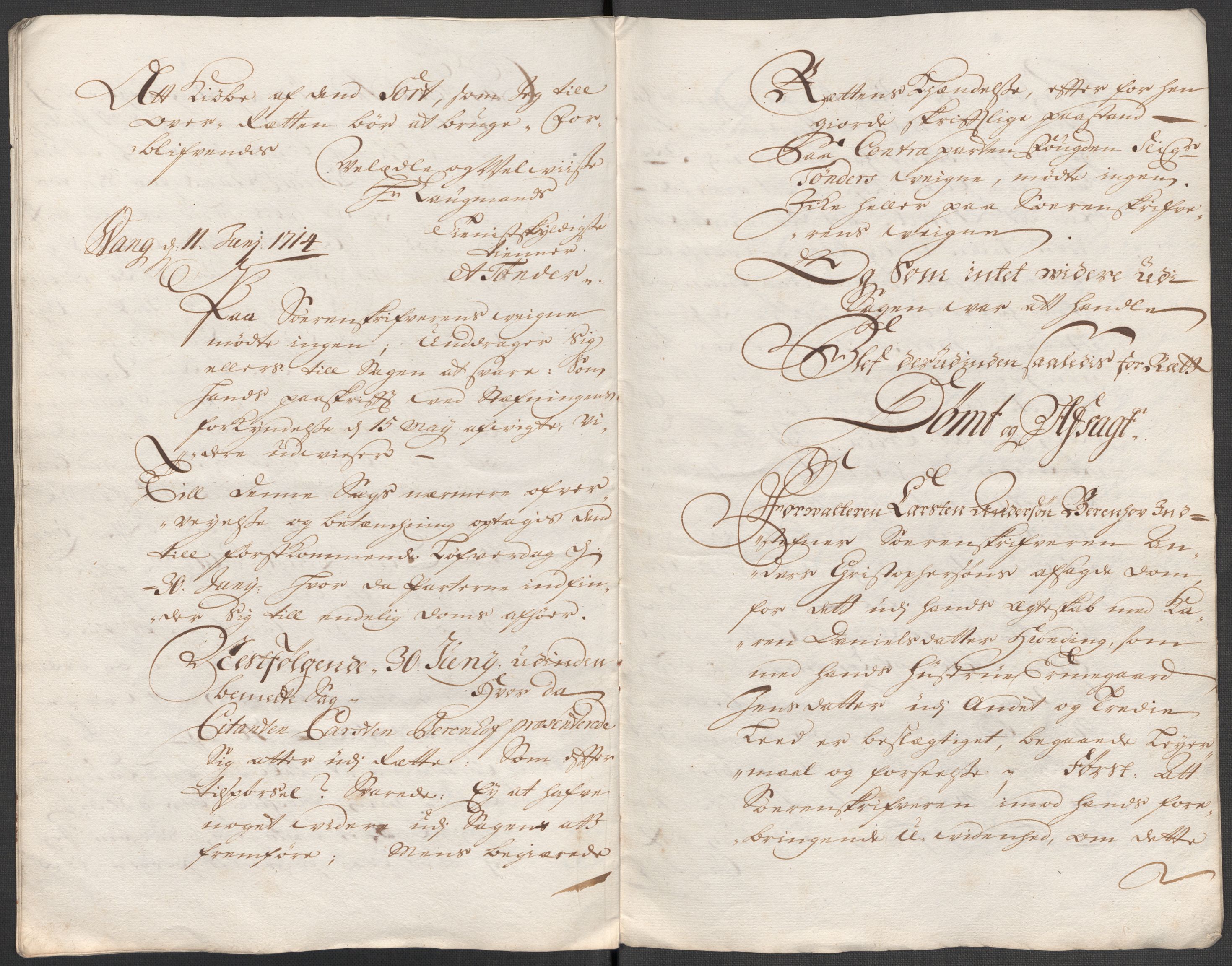 Rentekammeret inntil 1814, Reviderte regnskaper, Fogderegnskap, RA/EA-4092/R68/L4760: Fogderegnskap Senja og Troms, 1714, p. 267