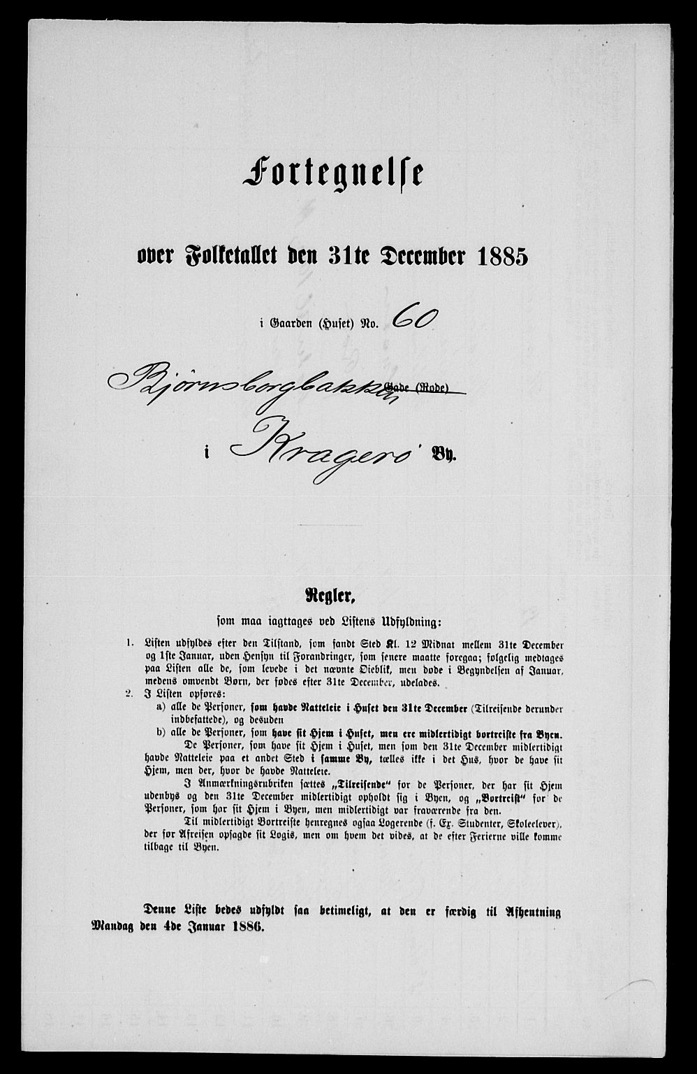 SAKO, 1885 census for 0801 Kragerø, 1885, p. 1002