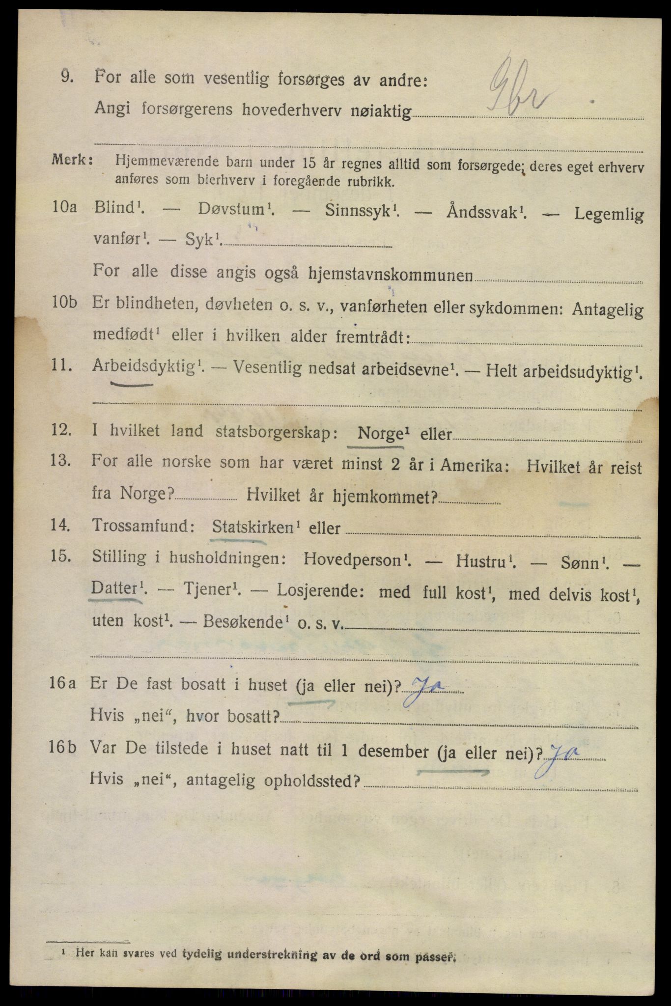 SAKO, 1920 census for Hurum, 1920, p. 6105