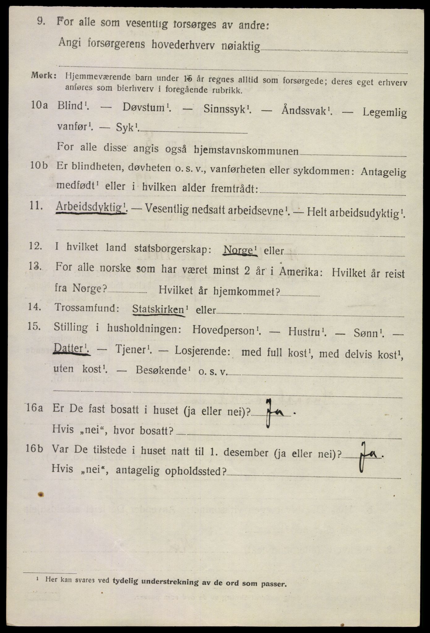 SAKO, 1920 census for Ramnes, 1920, p. 4989