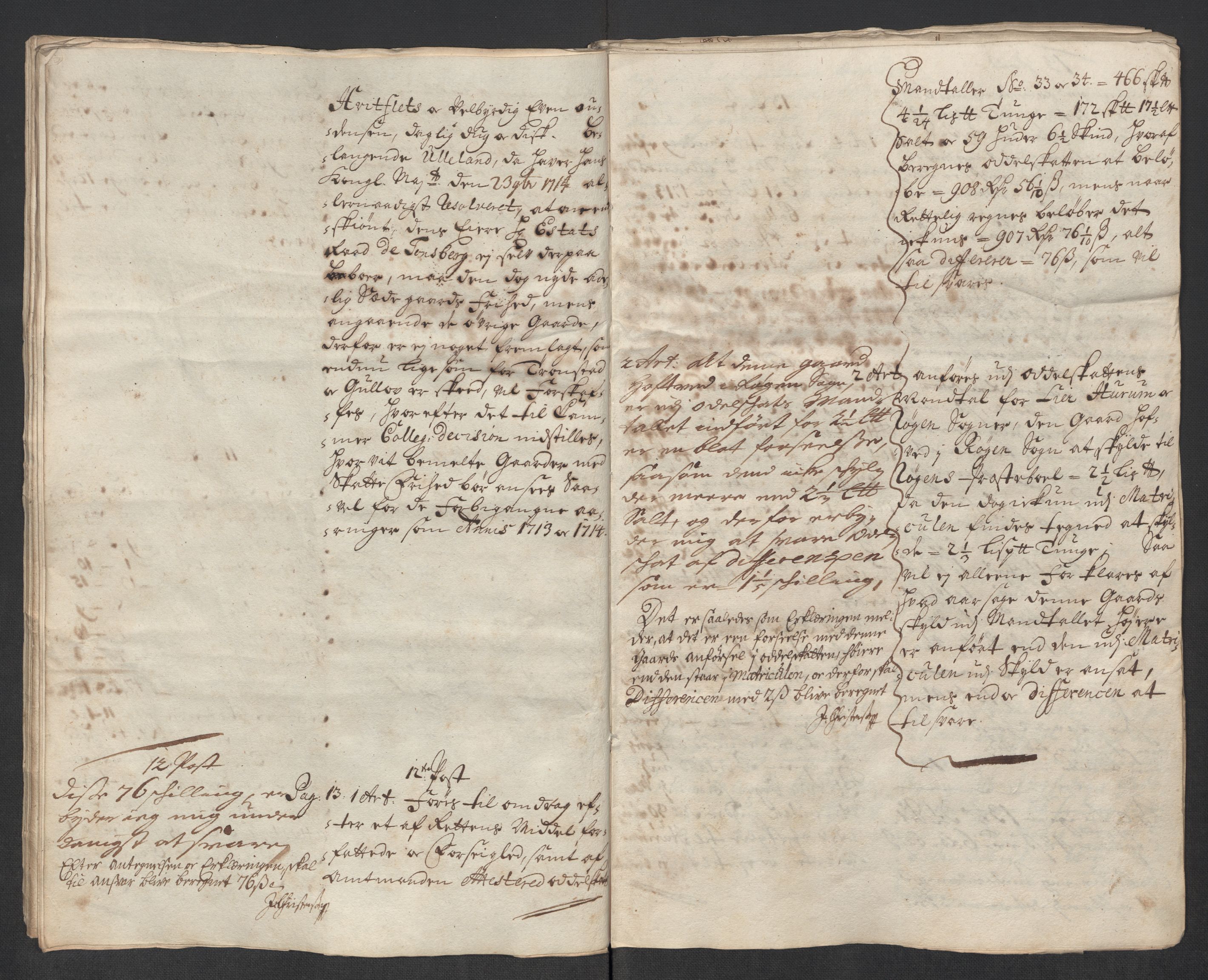 Rentekammeret inntil 1814, Reviderte regnskaper, Fogderegnskap, AV/RA-EA-4092/R31/L1709: Fogderegnskap Hurum, Røyken, Eiker, Lier og Buskerud, 1714, p. 156