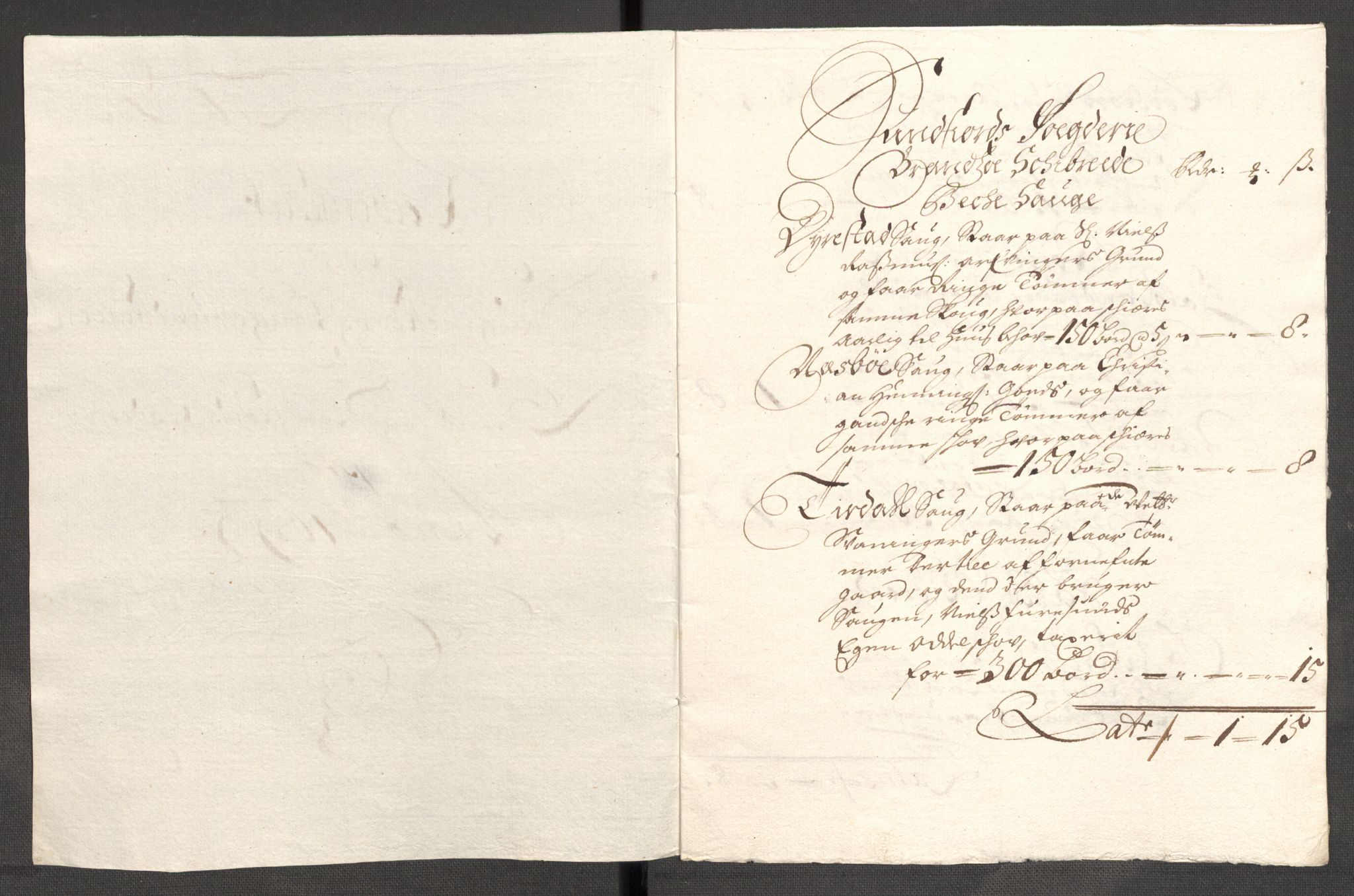 Rentekammeret inntil 1814, Reviderte regnskaper, Fogderegnskap, AV/RA-EA-4092/R53/L3424: Fogderegnskap Sunn- og Nordfjord, 1699, p. 126