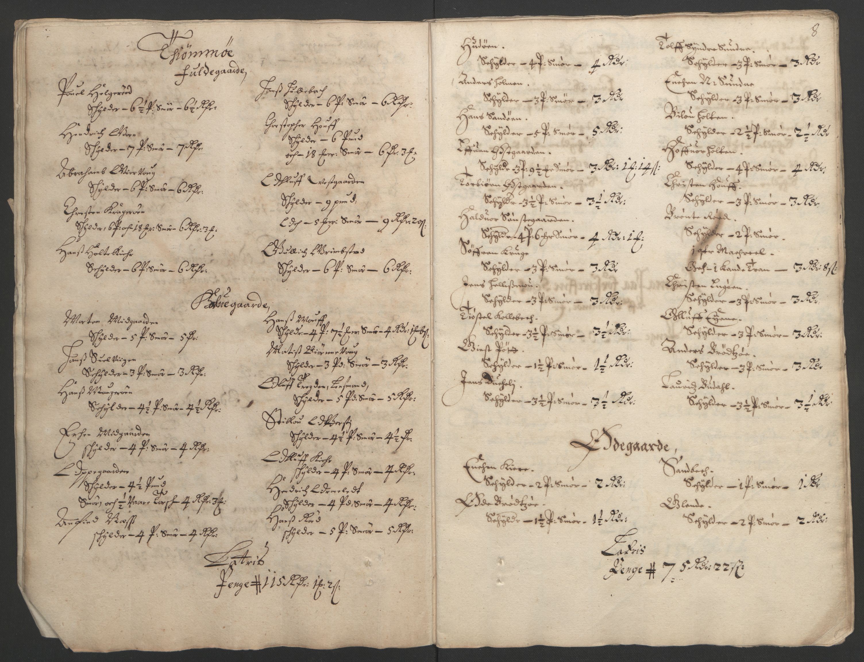 Rentekammeret inntil 1814, Reviderte regnskaper, Fogderegnskap, AV/RA-EA-4092/R33/L1964: Fogderegnskap Larvik grevskap, 1665-1668, p. 114