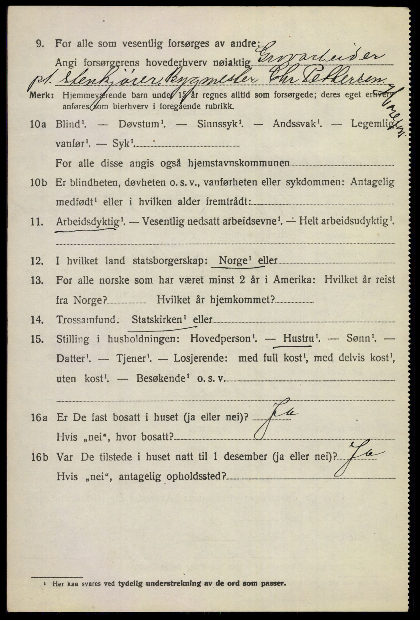 SAKO, 1920 census for Norderhov, 1920, p. 8648