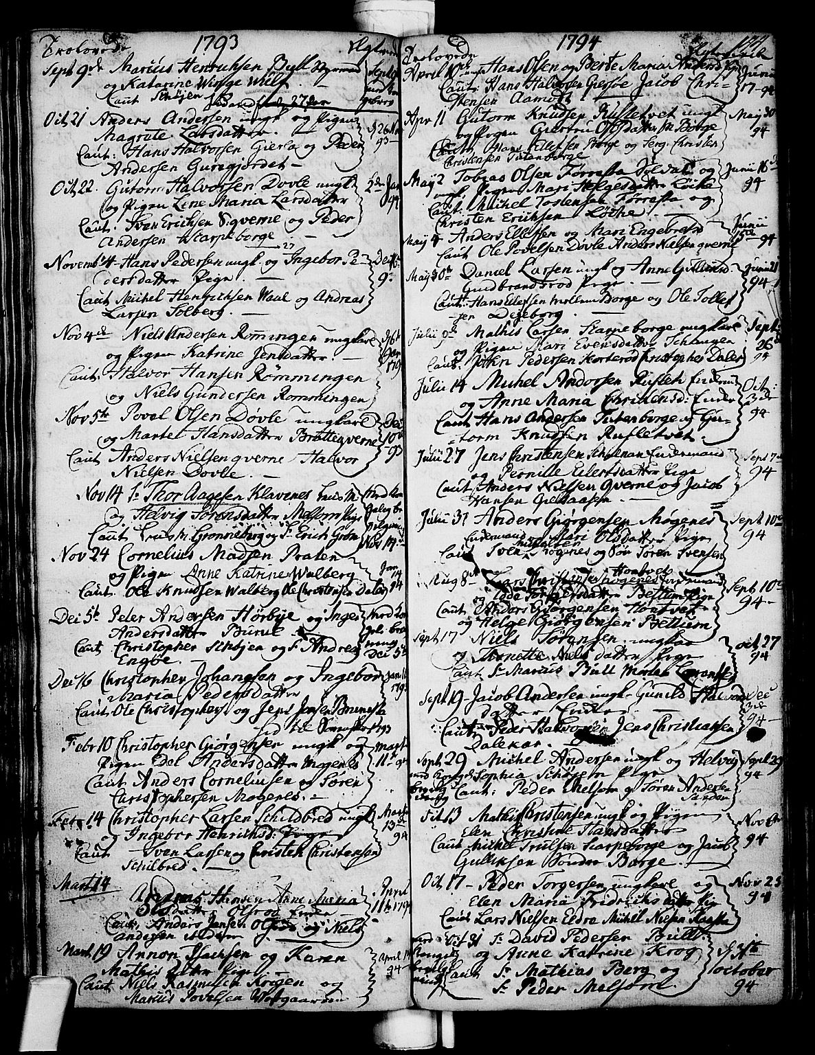 Stokke kirkebøker, SAKO/A-320/F/Fa/L0003: Parish register (official) no. I 3, 1771-1803, p. 144