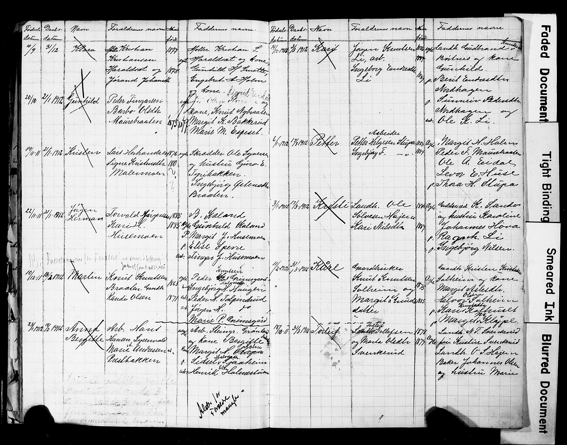 Nes kirkebøker, SAKO/A-236/G/Ga/L0002: Parish register (copy) no. I 2, 1872-1912