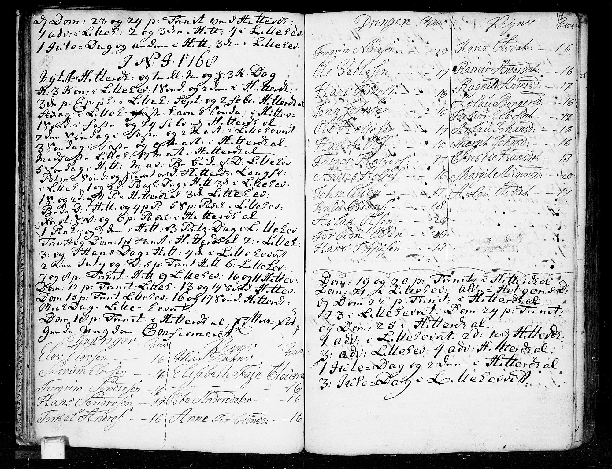 Heddal kirkebøker, SAKO/A-268/F/Fa/L0003: Parish register (official) no. I 3, 1723-1783, p. 41