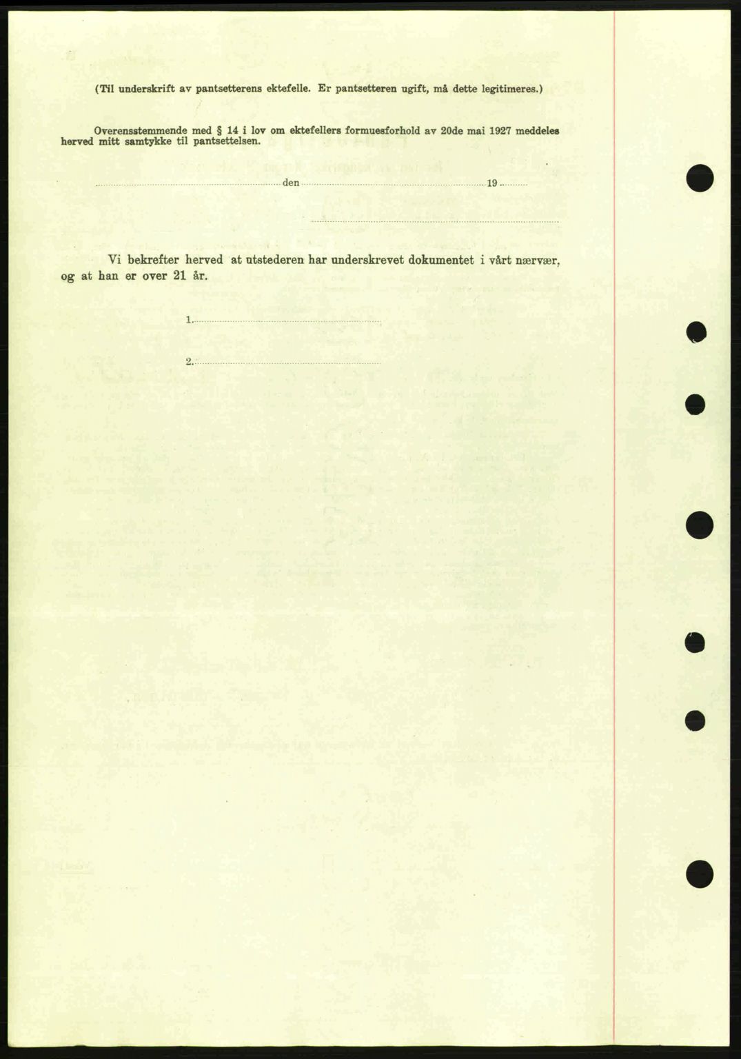 Kristiansund byfogd, SAT/A-4587/A/27: Mortgage book no. 31, 1938-1939, Diary no: : 672/1938