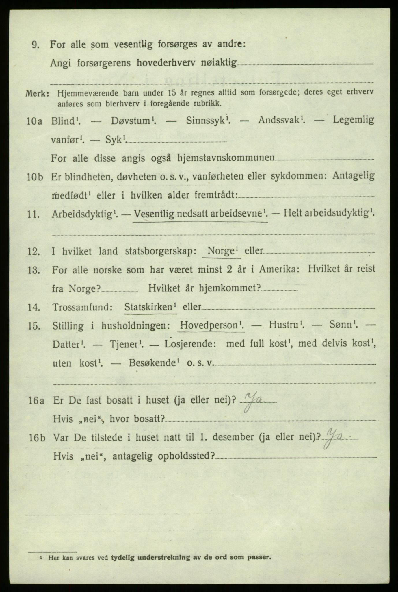 SAB, 1920 census for Fana, 1920, p. 24462