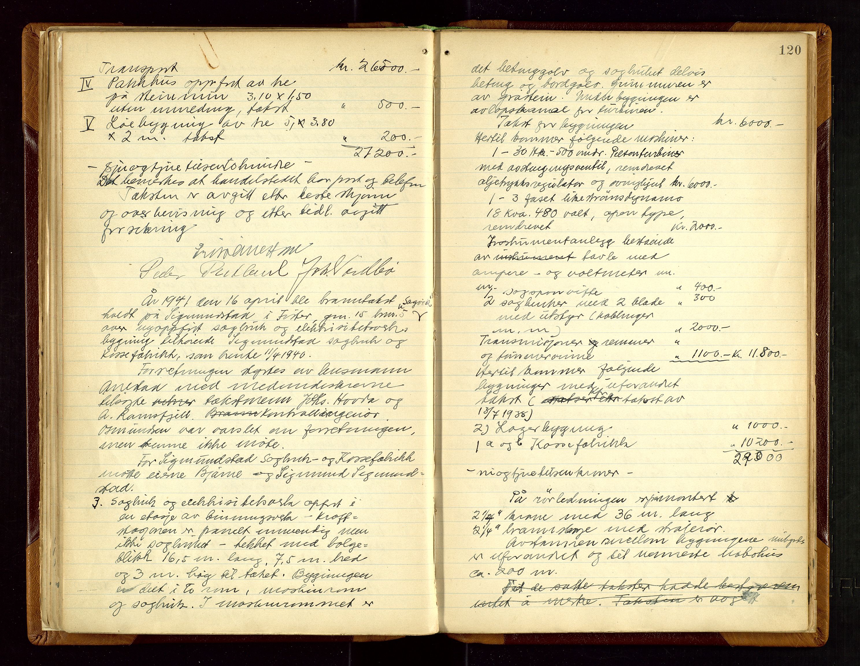 Hjelmeland lensmannskontor, AV/SAST-A-100439/Goa/L0002: Branntakstprotokoll, 1892-1943, p. 119b-120a