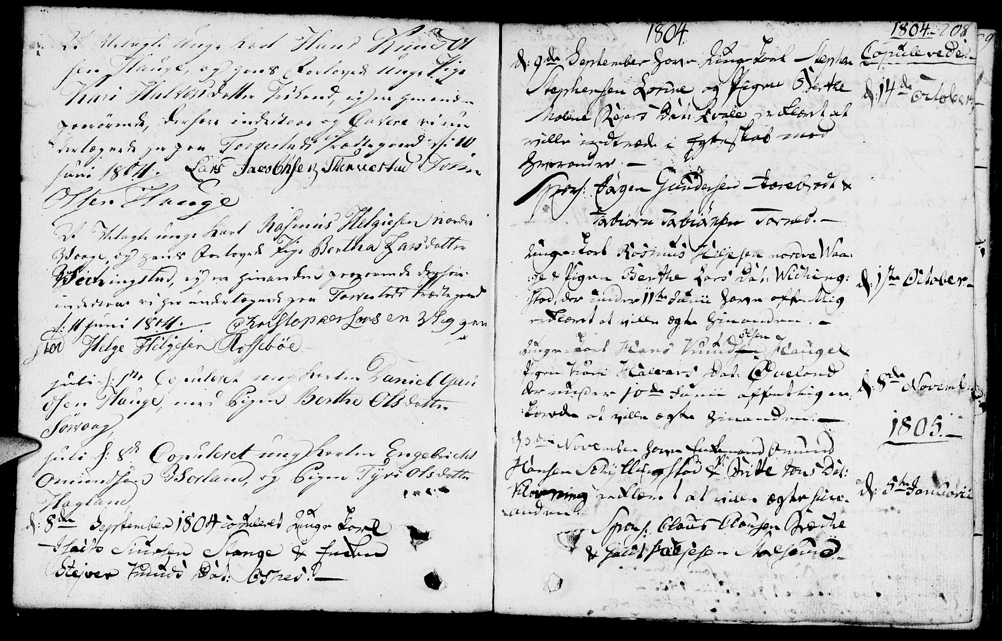 Torvastad sokneprestkontor, AV/SAST-A -101857/H/Ha/Haa/L0002: Parish register (official) no. A 2, 1801-1817, p. 208