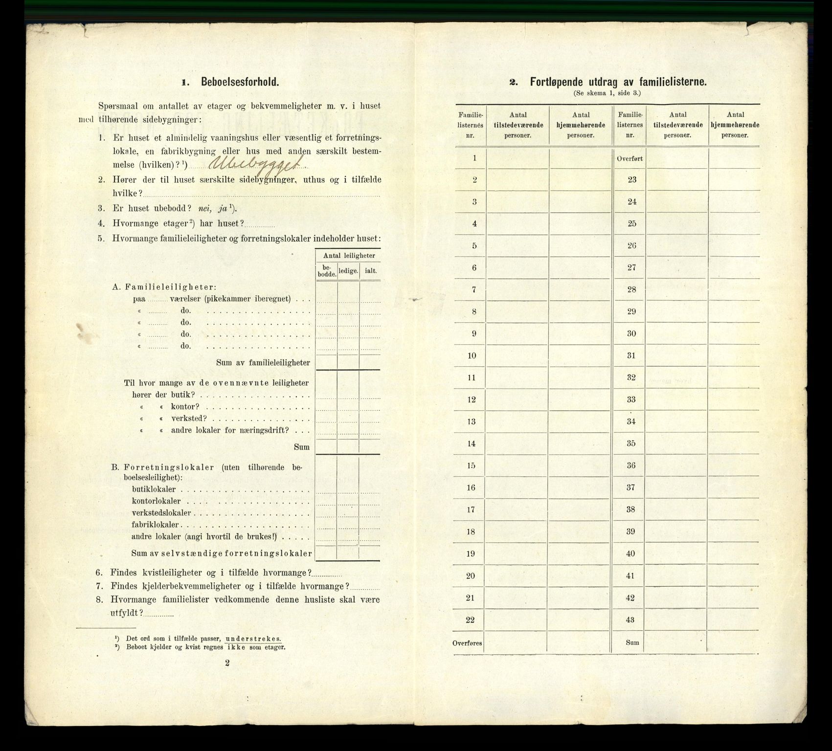 RA, 1910 census for Kristiansand, 1910, p. 6989