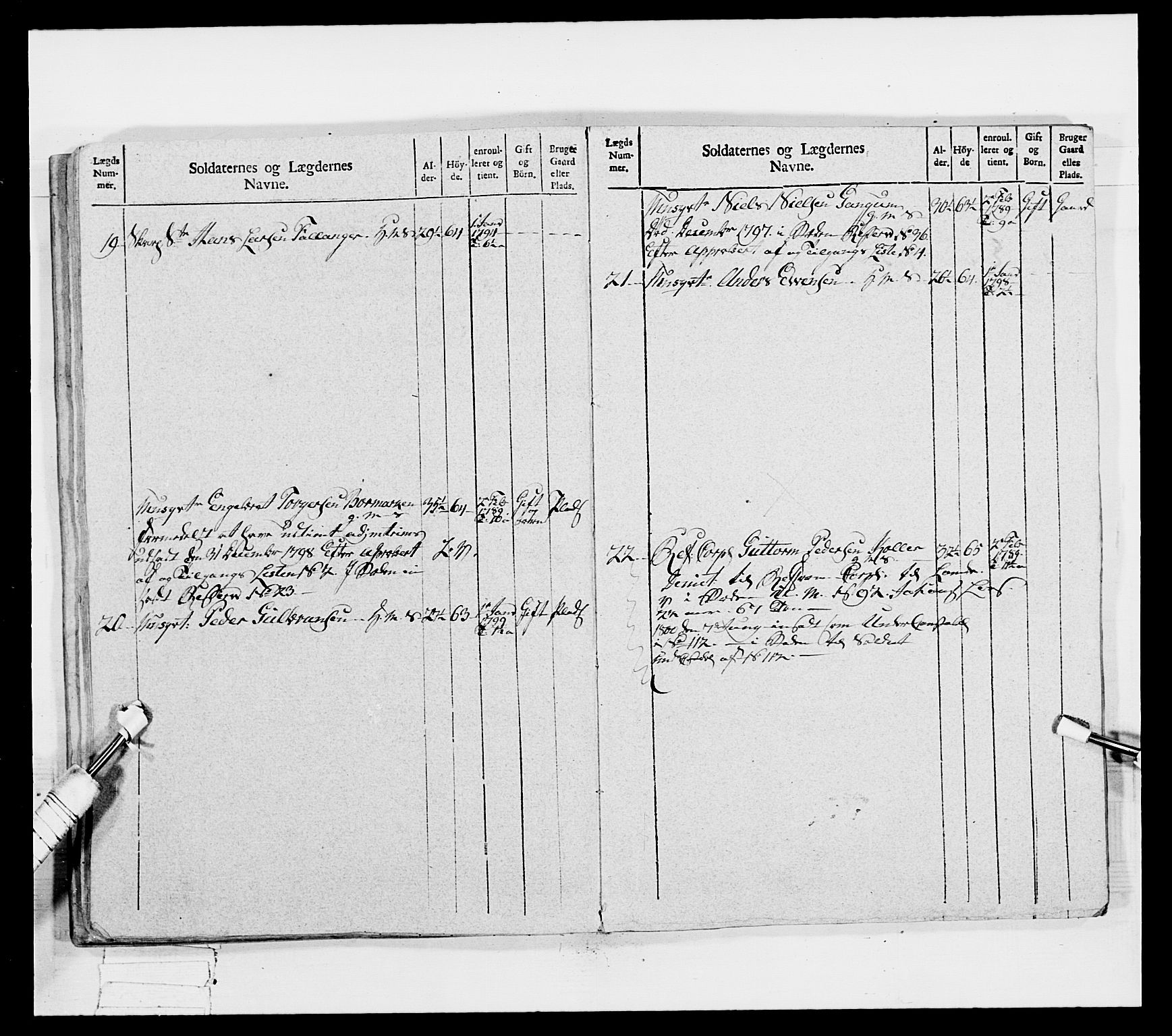 Generalitets- og kommissariatskollegiet, Det kongelige norske kommissariatskollegium, AV/RA-EA-5420/E/Eh/L0040: 1. Akershusiske nasjonale infanteriregiment, 1792-1800, p. 582