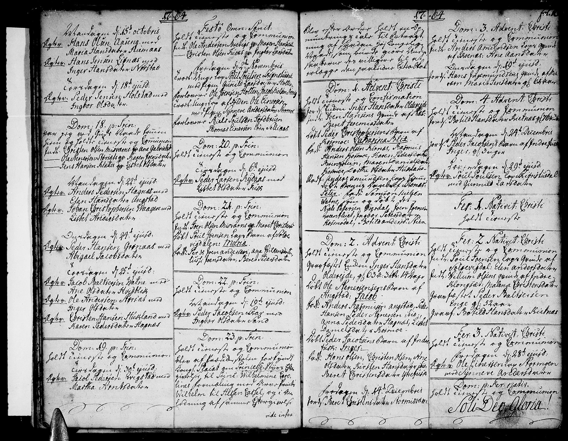 Ministerialprotokoller, klokkerbøker og fødselsregistre - Nordland, AV/SAT-A-1459/852/L0735: Parish register (official) no. 852A05, 1762-1820, p. 16