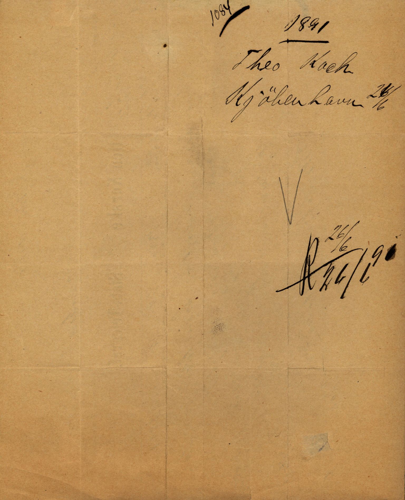 Pa 63 - Østlandske skibsassuranceforening, VEMU/A-1079/G/Ga/L0028/0005: Havaridokumenter / Tjømø, Magnolia, Caroline, Olaf, Stjernen, 1892, p. 44