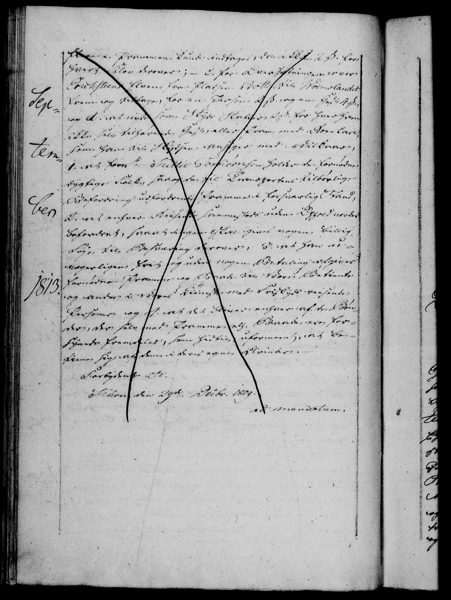 Danske Kanselli 1800-1814, RA/EA-3024/H/Hf/Hfb/Hfba/L0004: Registranter, 1808-1810, p. 262b