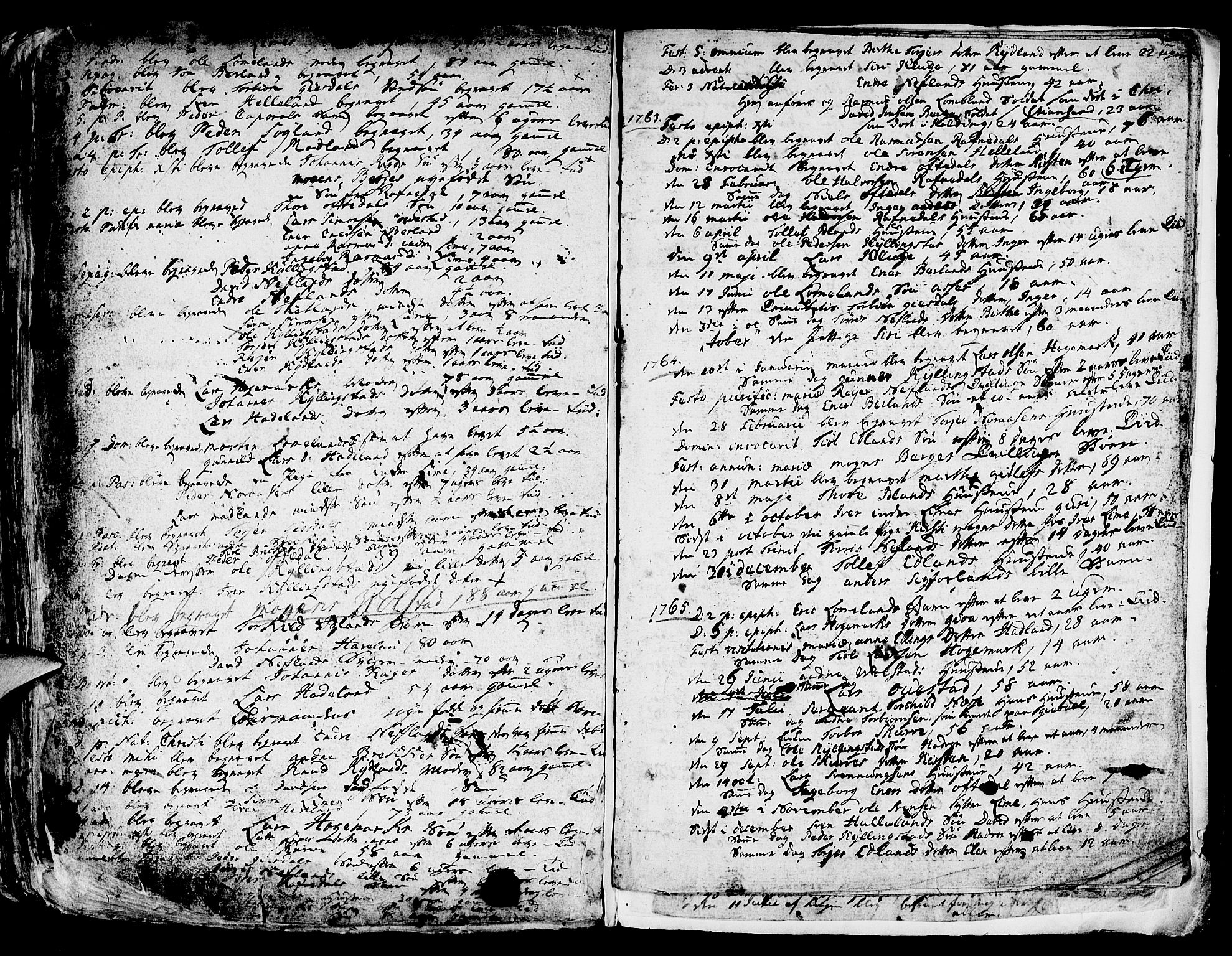 Lye sokneprestkontor, SAST/A-101794/001/30BA/L0001: Parish register (official) no. A 1 /2, 1725-1800