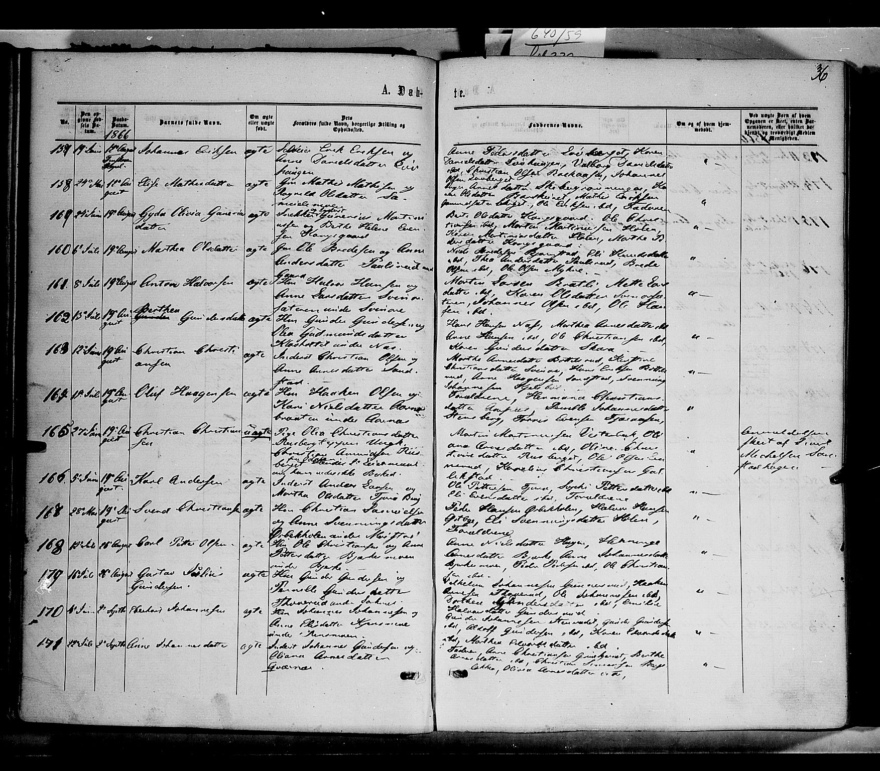 Grue prestekontor, AV/SAH-PREST-036/H/Ha/Haa/L0010: Parish register (official) no. 10, 1864-1873, p. 36