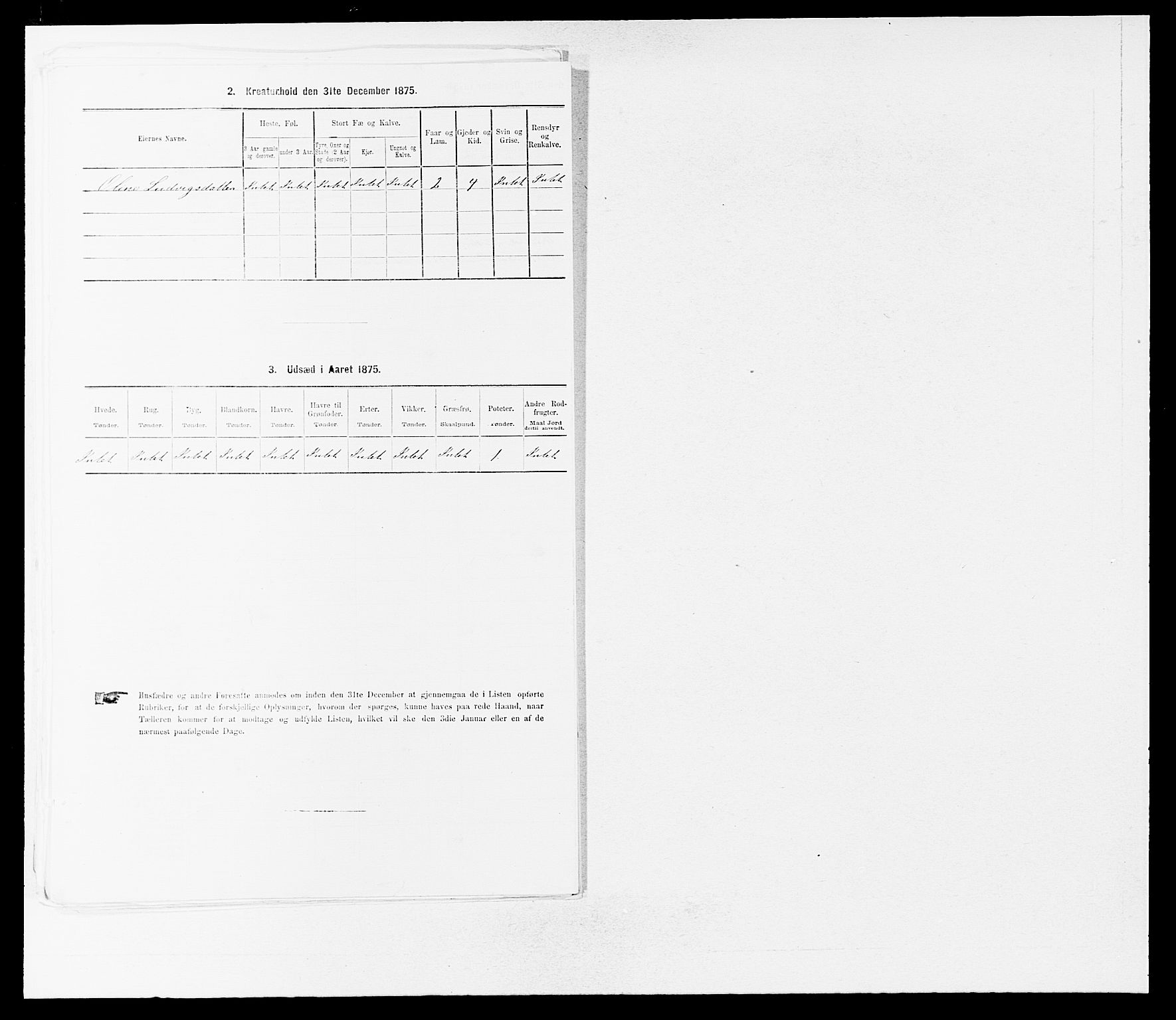 SAB, 1875 census for 1432P Førde, 1875, p. 195