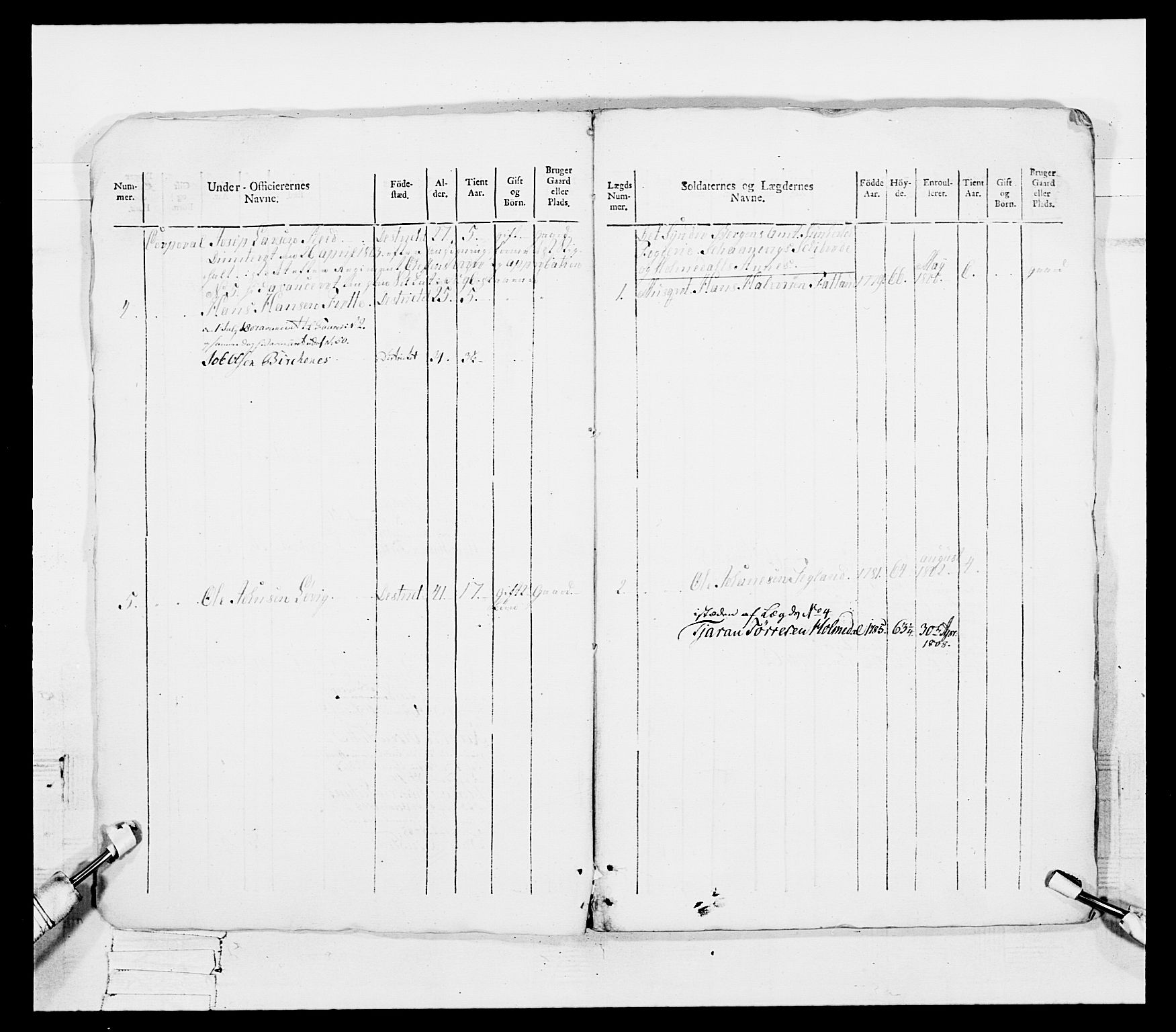 Generalitets- og kommissariatskollegiet, Det kongelige norske kommissariatskollegium, AV/RA-EA-5420/E/Eh/L0109: Vesterlenske nasjonale infanteriregiment, 1806, p. 48