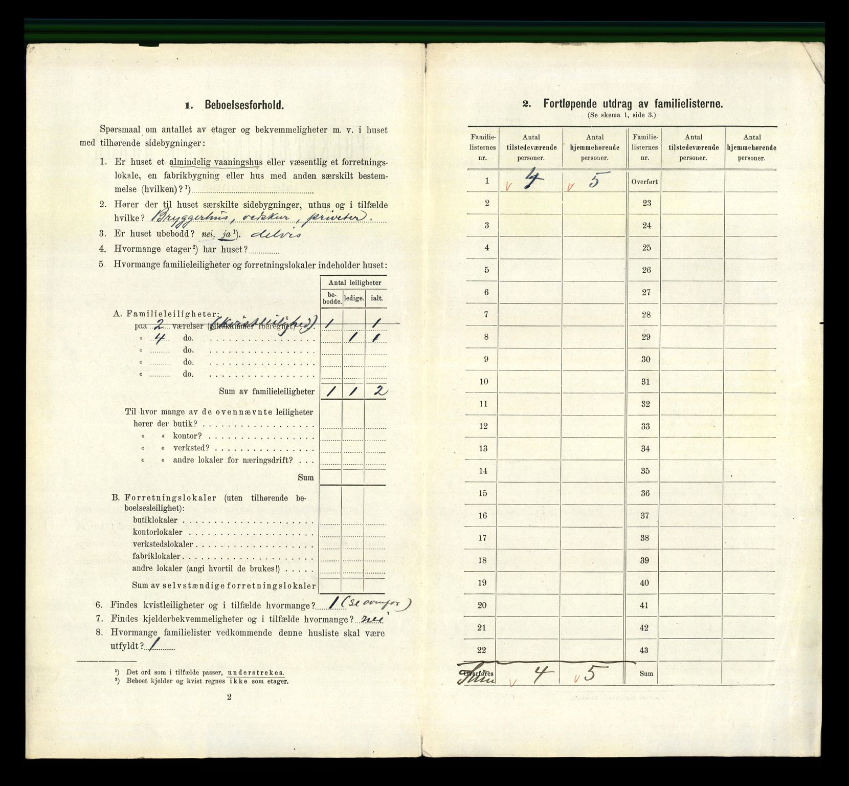 RA, 1910 census for Kristiansand, 1910, p. 3843