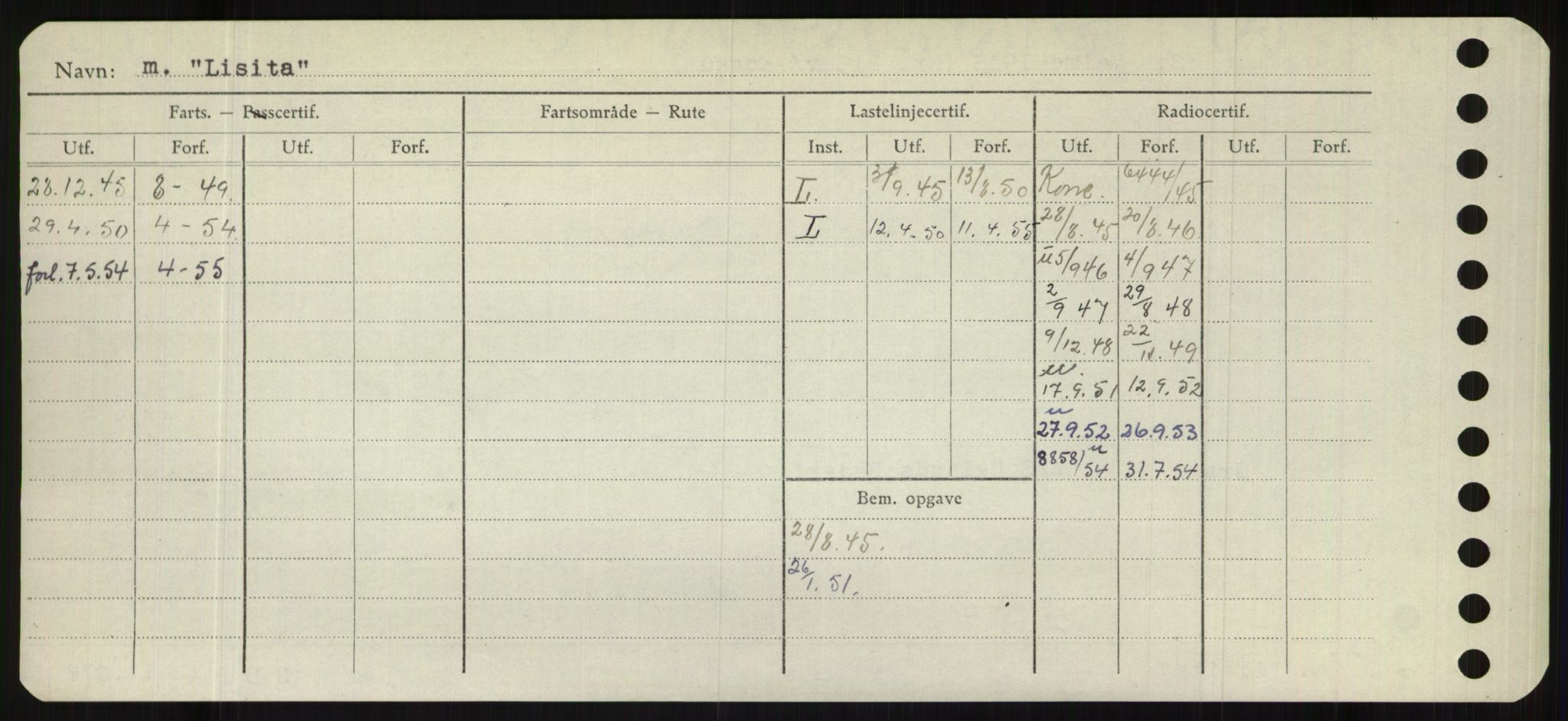 Sjøfartsdirektoratet med forløpere, Skipsmålingen, AV/RA-S-1627/H/Hb/L0003: Fartøy, I-N, p. 264