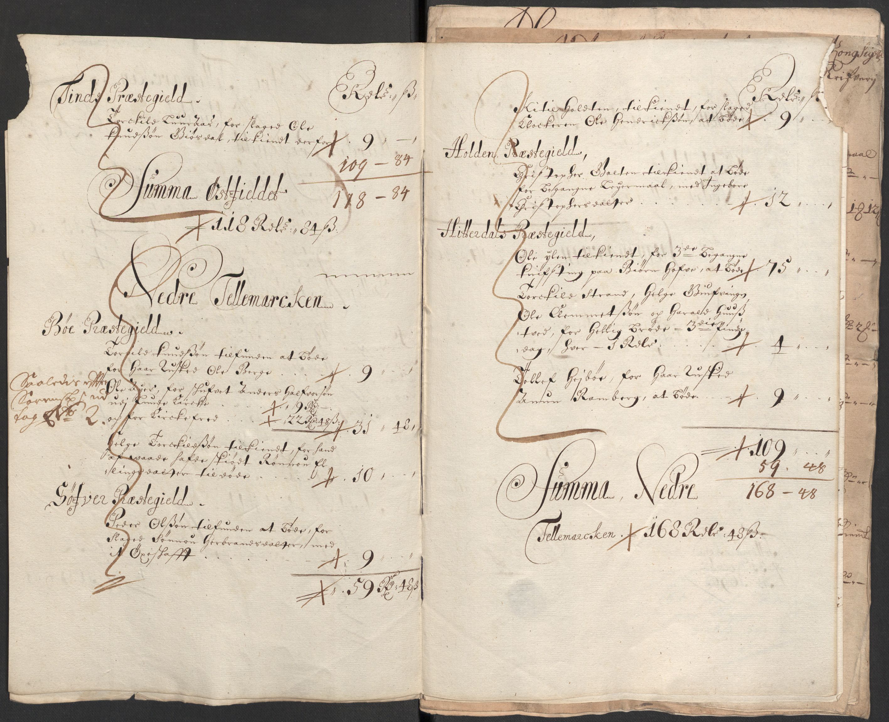 Rentekammeret inntil 1814, Reviderte regnskaper, Fogderegnskap, AV/RA-EA-4092/R35/L2089: Fogderegnskap Øvre og Nedre Telemark, 1690-1692, p. 39