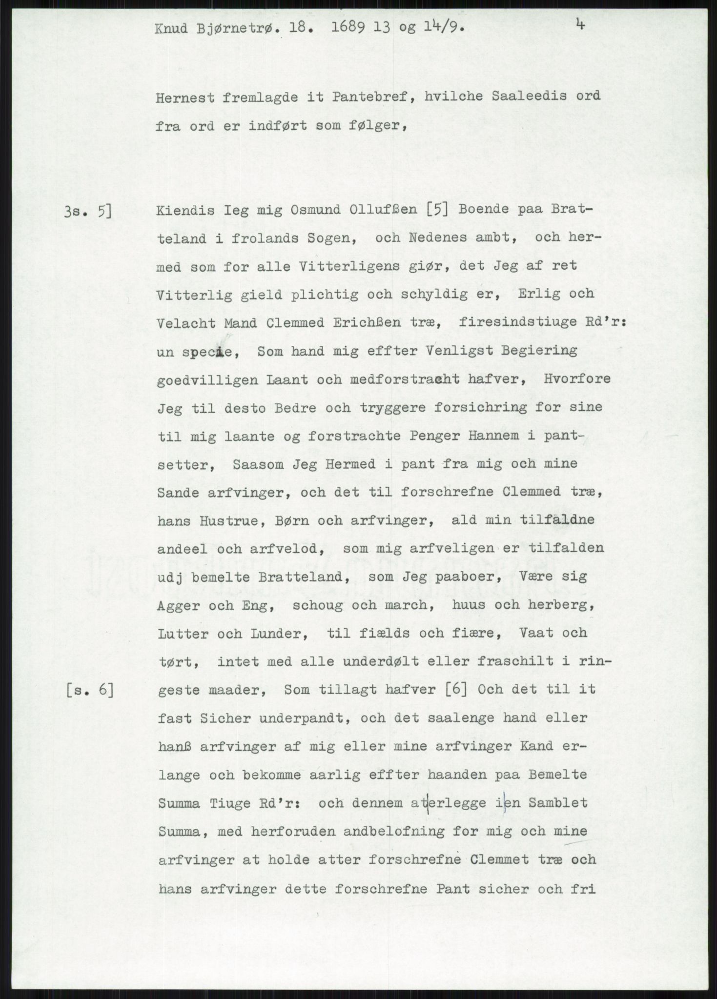 Samlinger til kildeutgivelse, Diplomavskriftsamlingen, AV/RA-EA-4053/H/Ha, p. 453