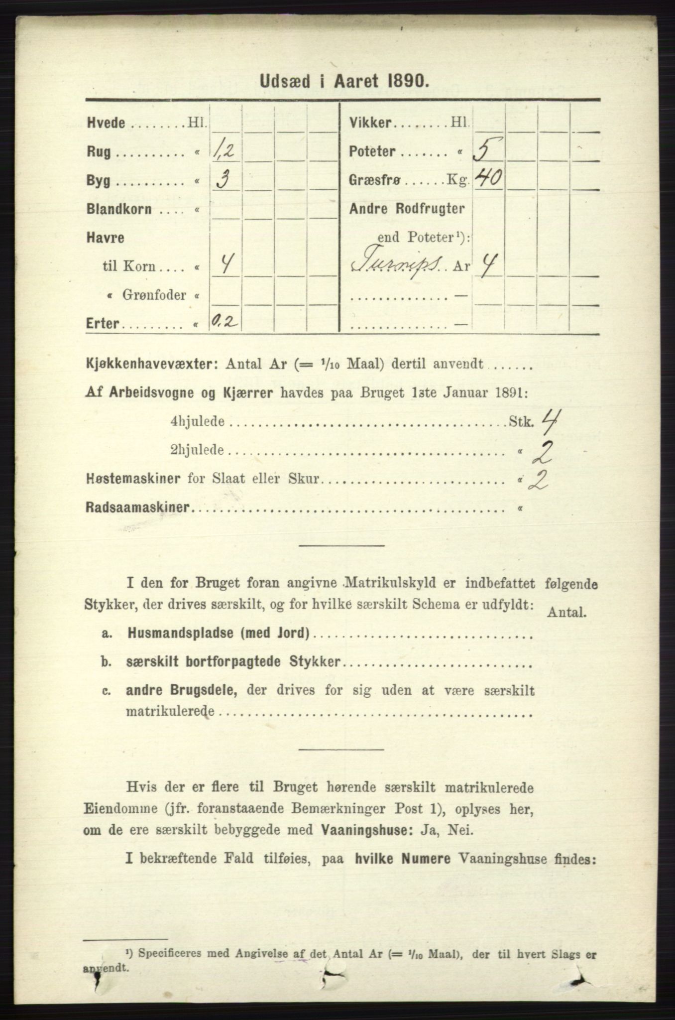 RA, 1891 census for 0712 Skoger, 1891, p. 4978