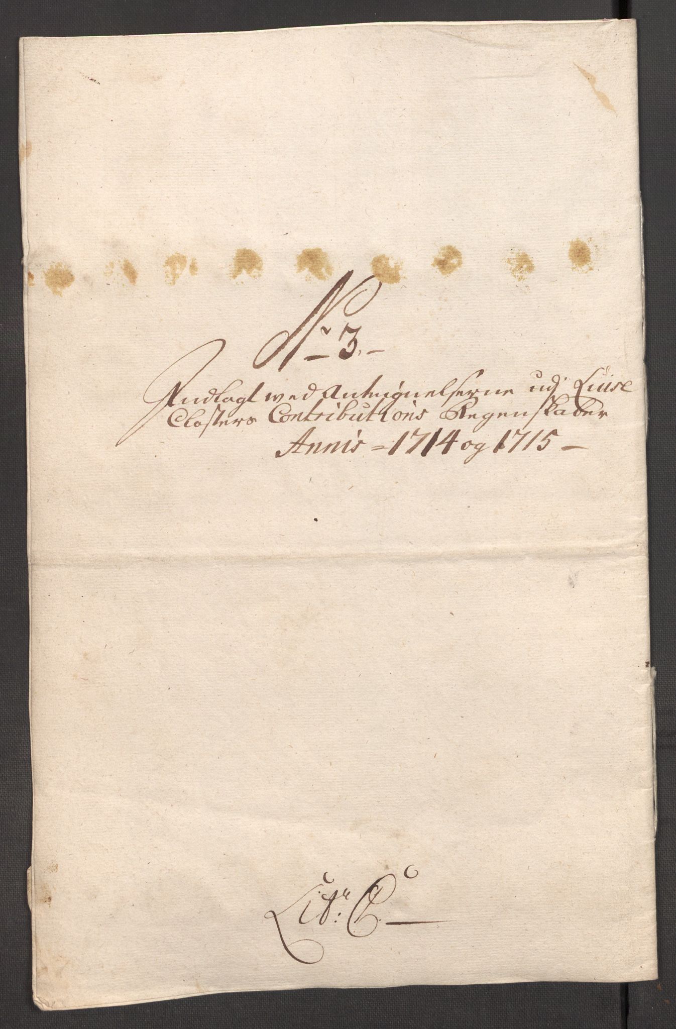 Rentekammeret inntil 1814, Reviderte regnskaper, Fogderegnskap, RA/EA-4092/R50/L3160: Fogderegnskap Lyse kloster, 1710-1719, p. 367