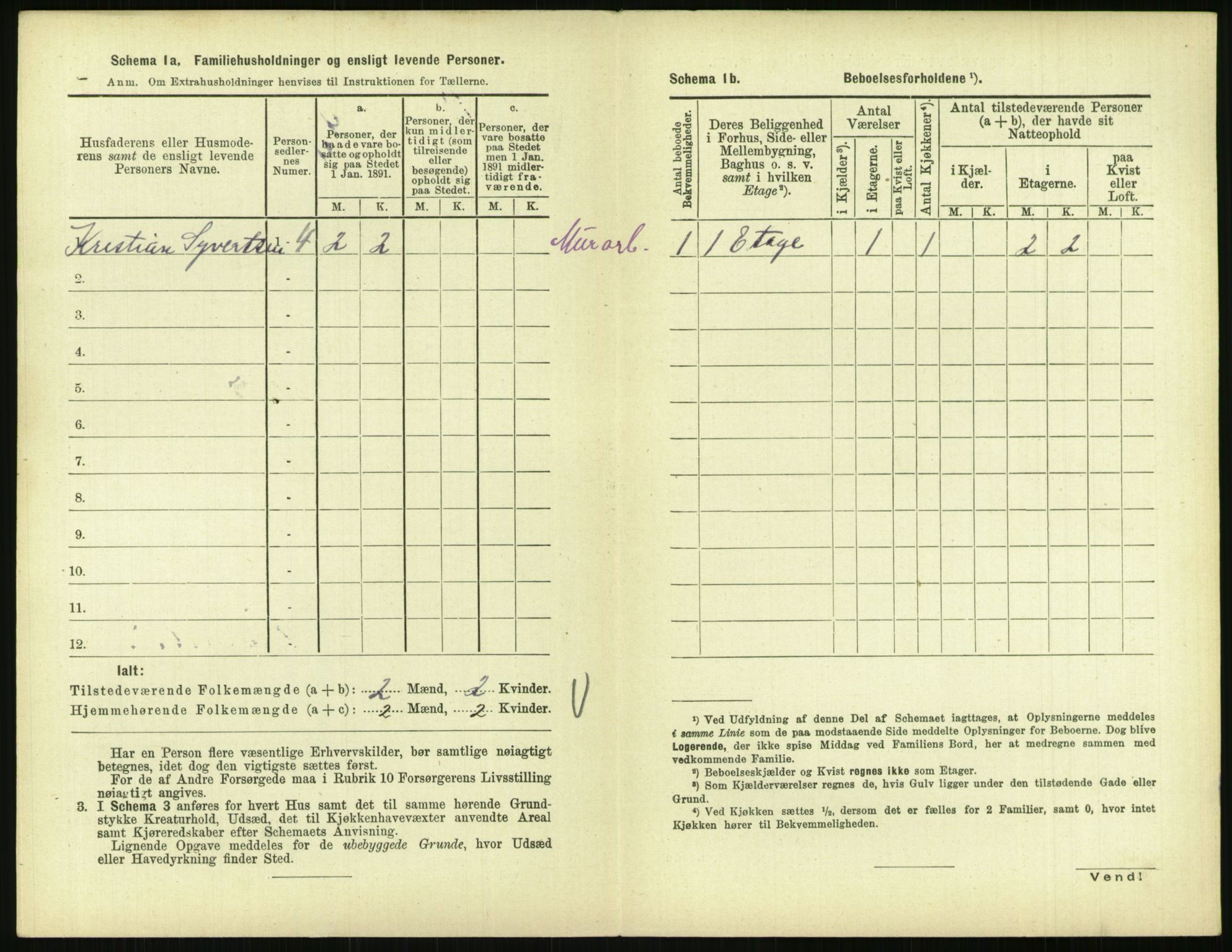 RA, 1891 census for 0904 Grimstad, 1891, p. 561