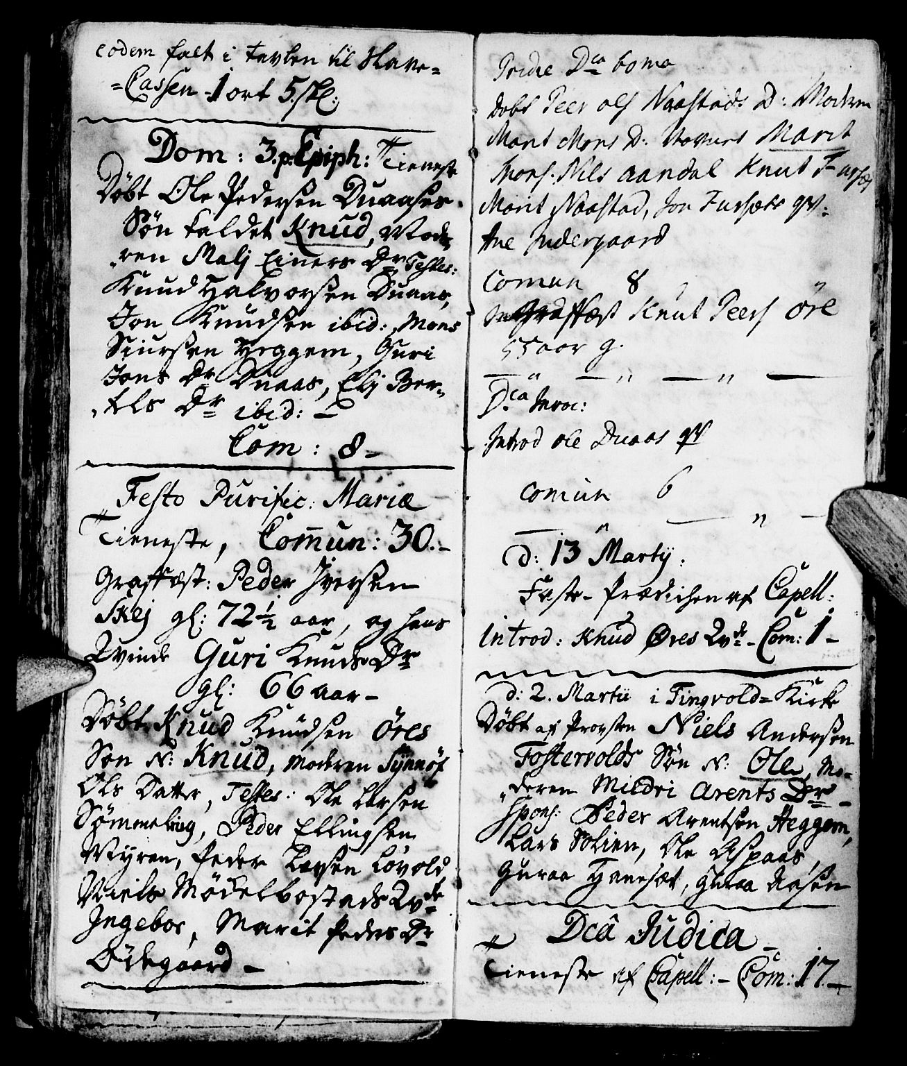 Ministerialprotokoller, klokkerbøker og fødselsregistre - Møre og Romsdal, AV/SAT-A-1454/584/L0964: Parish register (official) no. 584A04, 1732-1754