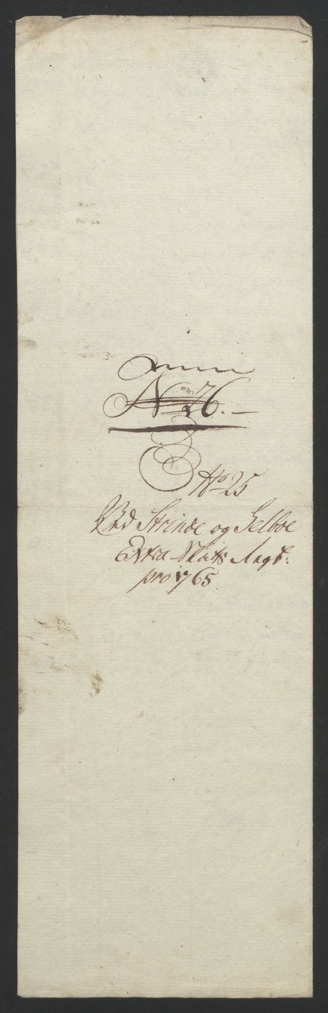 Rentekammeret inntil 1814, Reviderte regnskaper, Fogderegnskap, AV/RA-EA-4092/R61/L4180: Ekstraskatten Strinda og Selbu, 1762-1767, p. 223