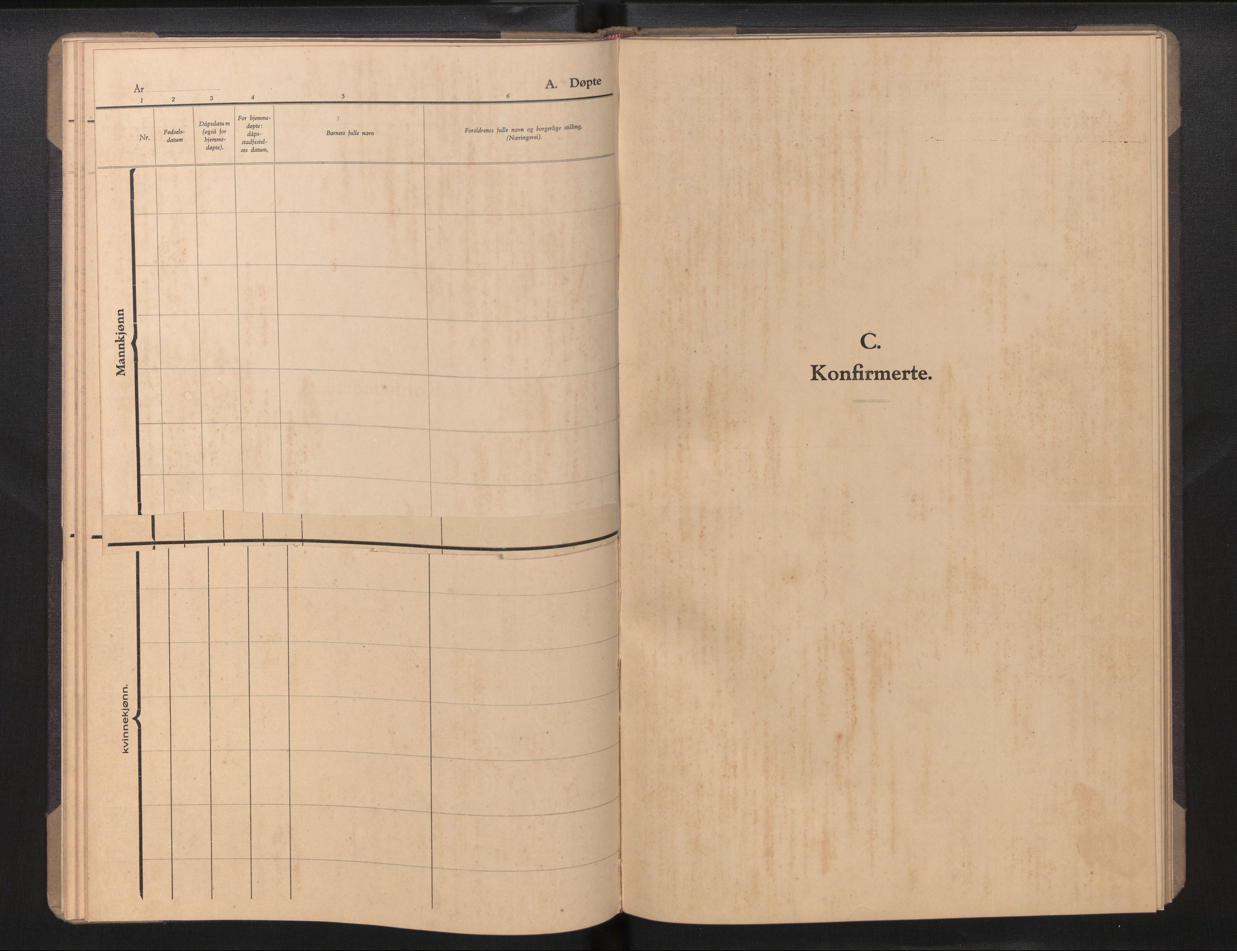 Den norske sjømannsmisjon i utlandet / Santos, Brasil, AV/SAB-SAB/PA-0366/H/Ha/L0001: Parish register (official) no. A 1, 1940-1943