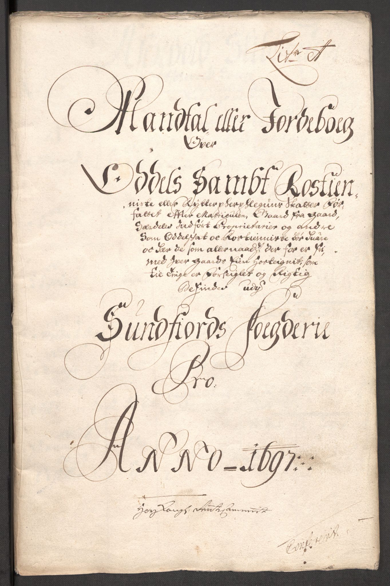 Rentekammeret inntil 1814, Reviderte regnskaper, Fogderegnskap, RA/EA-4092/R53/L3423: Fogderegnskap Sunn- og Nordfjord, 1697-1698, p. 17