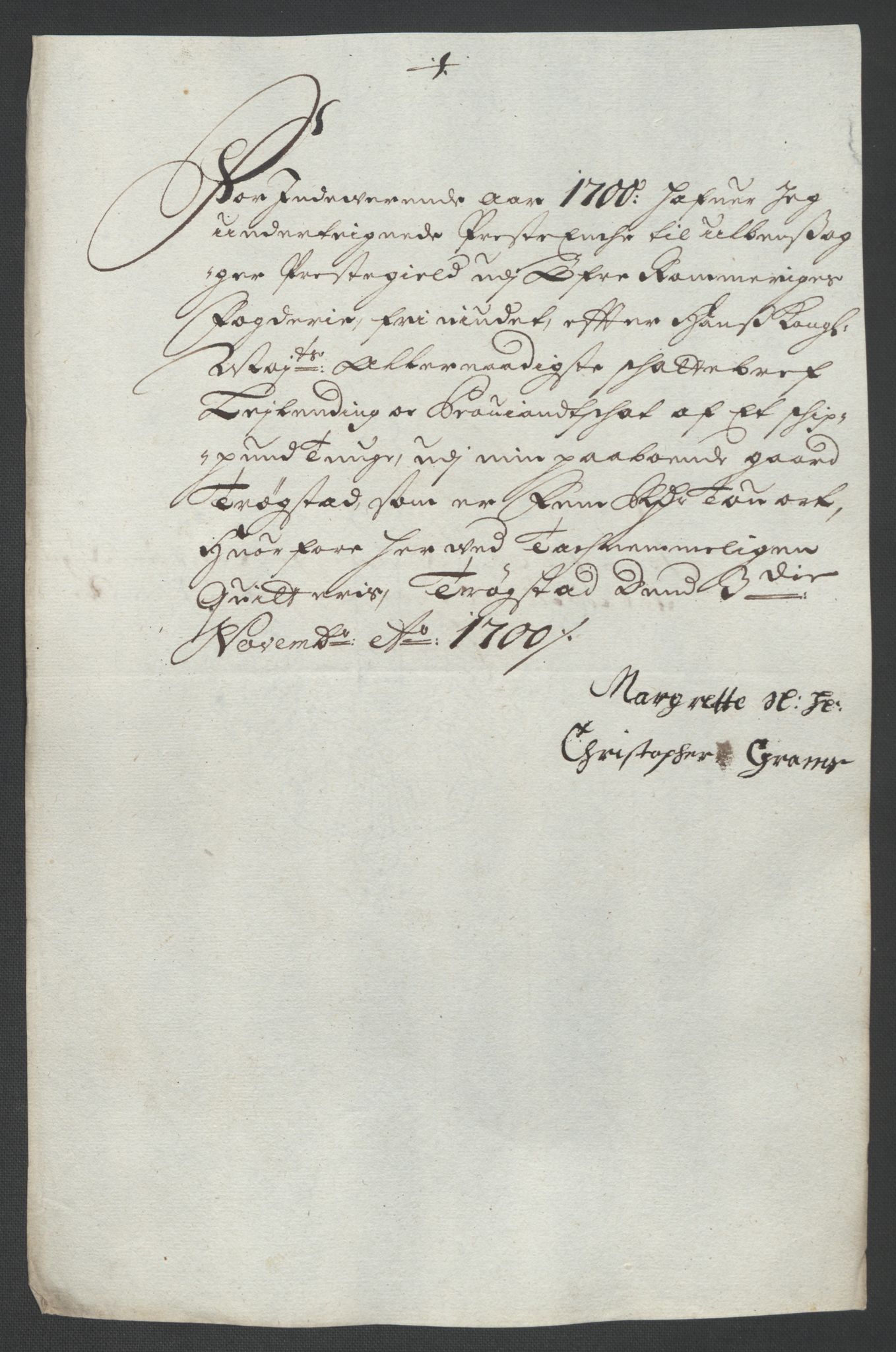 Rentekammeret inntil 1814, Reviderte regnskaper, Fogderegnskap, AV/RA-EA-4092/R12/L0712: Fogderegnskap Øvre Romerike, 1700, p. 297