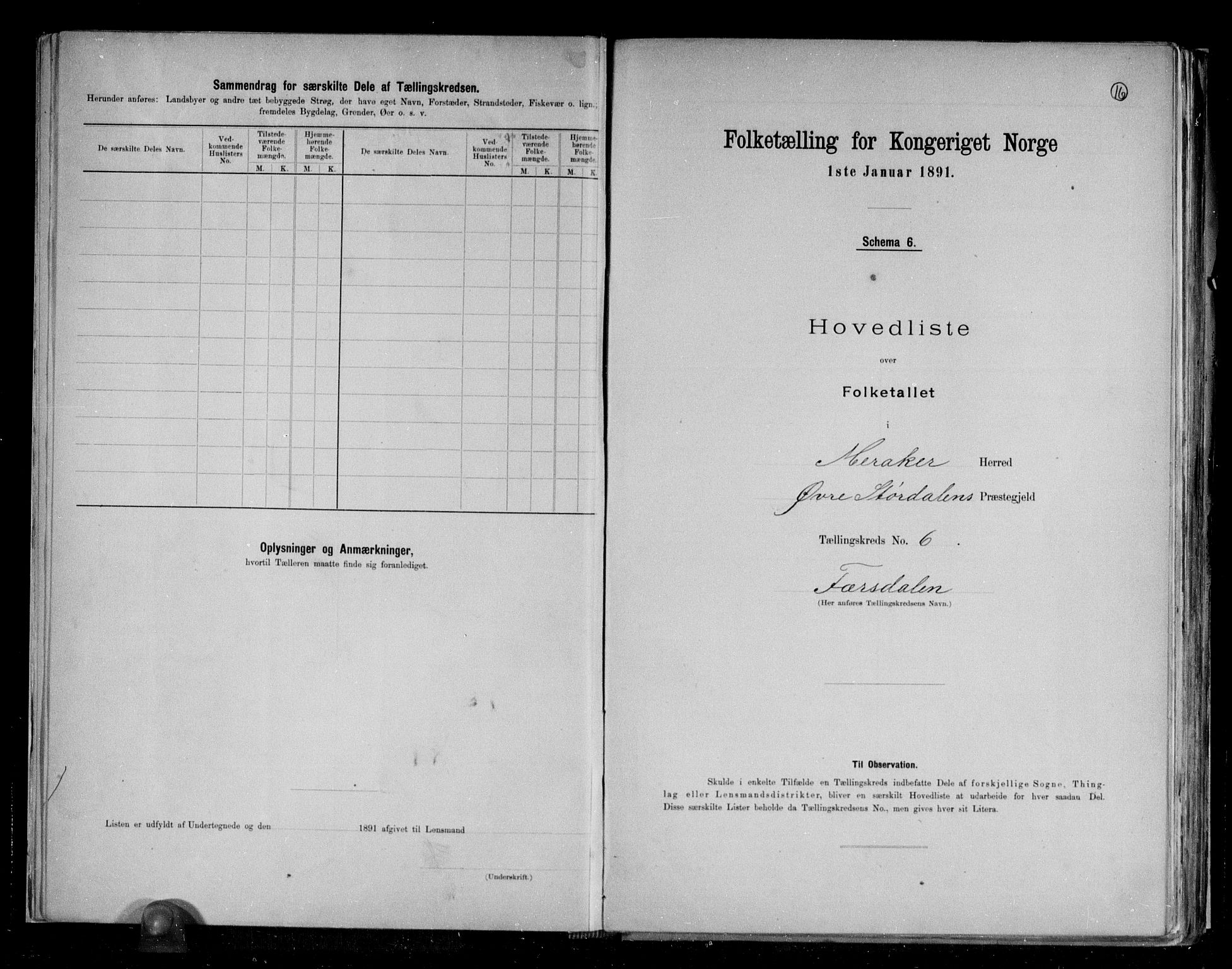 RA, 1891 census for 1711 Meråker, 1891, p. 17