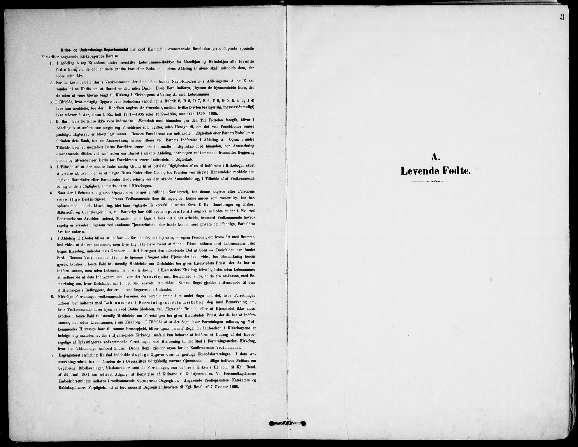 Ministerialprotokoller, klokkerbøker og fødselsregistre - Møre og Romsdal, SAT/A-1454/507/L0075: Parish register (official) no. 507A10, 1901-1920, p. 3
