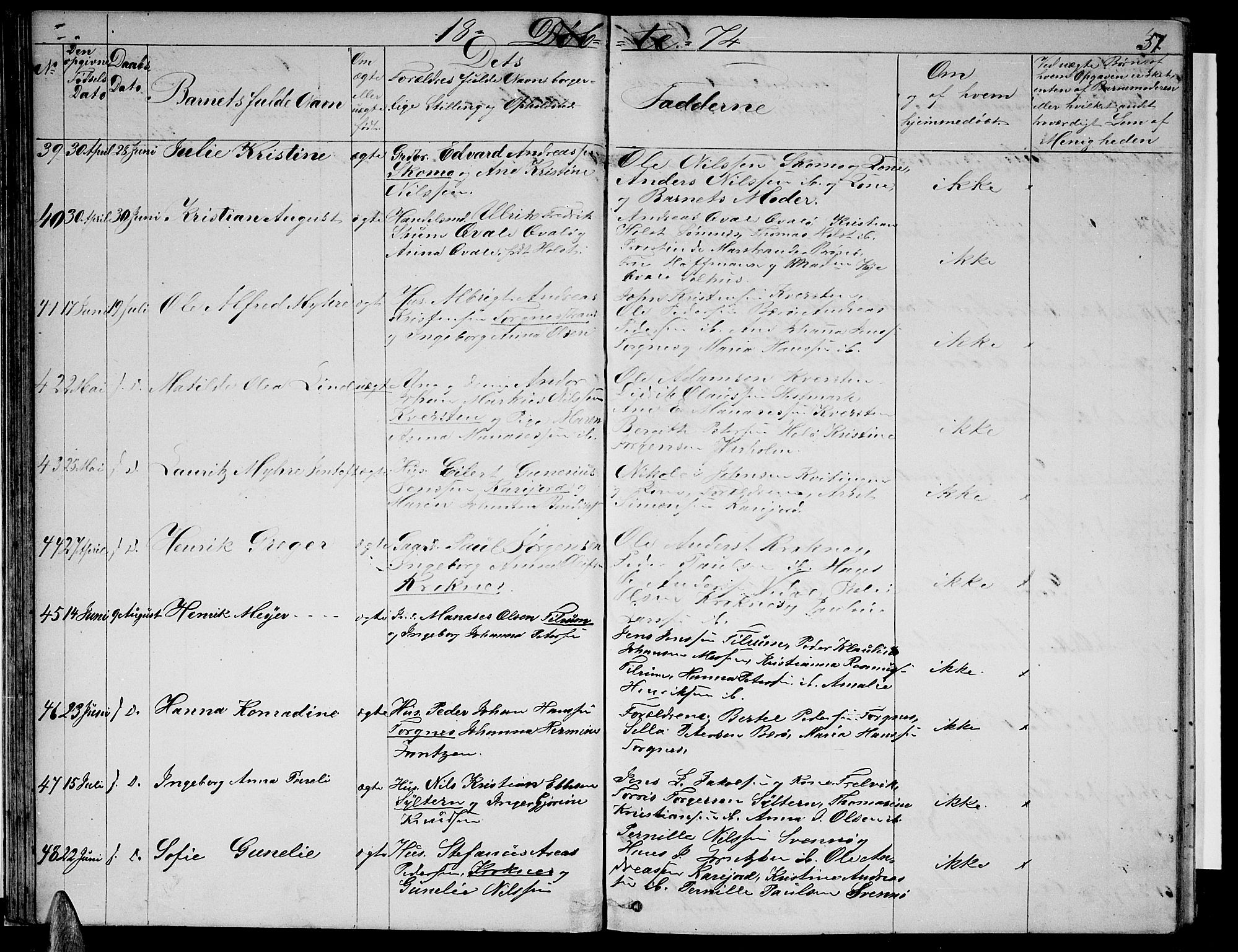 Ministerialprotokoller, klokkerbøker og fødselsregistre - Nordland, AV/SAT-A-1459/813/L0212: Parish register (copy) no. 813C04, 1864-1886, p. 51