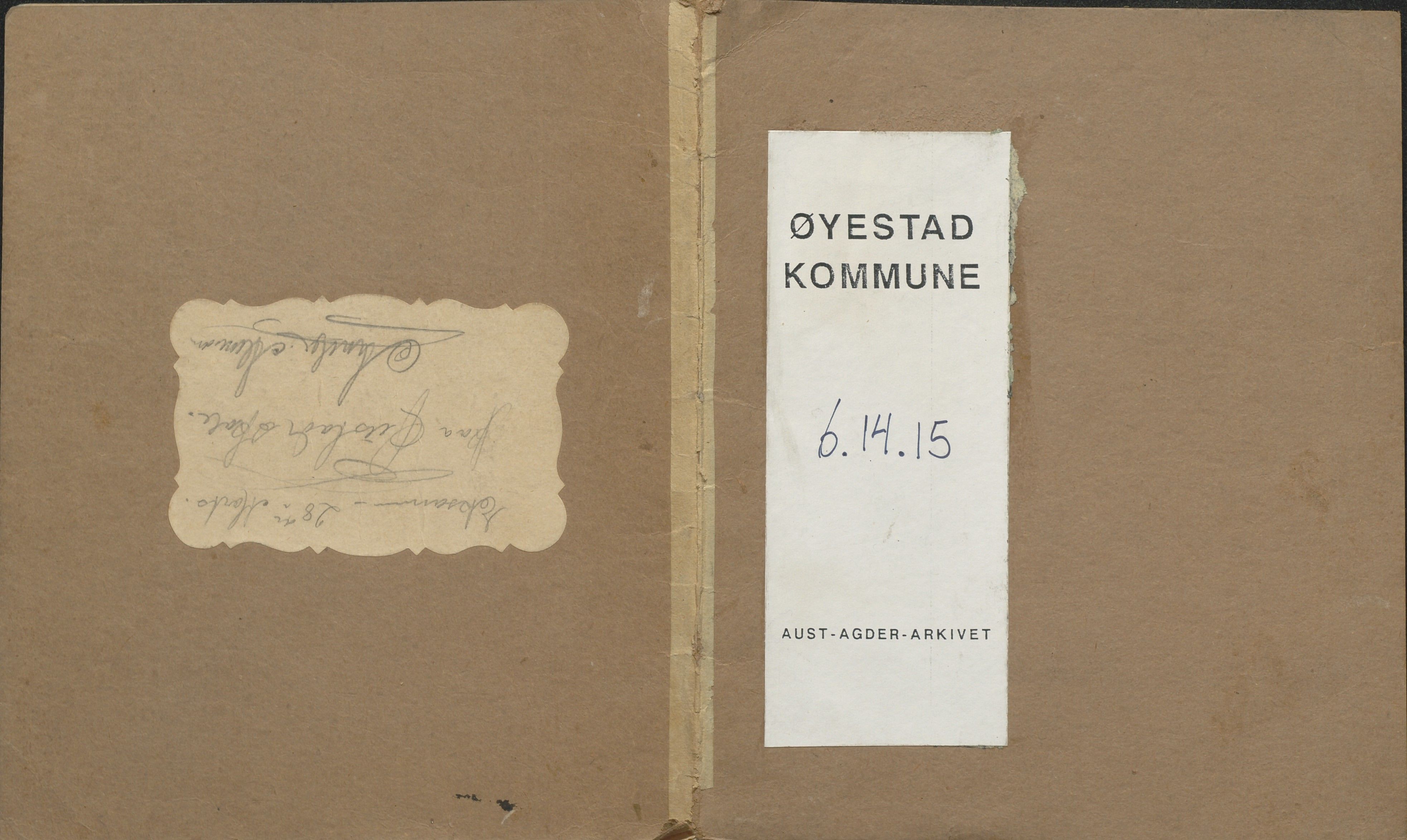 Øyestad kommune frem til 1979, AAKS/KA0920-PK/06/06F/L0016: Karakterprotokoll, 1893-1900