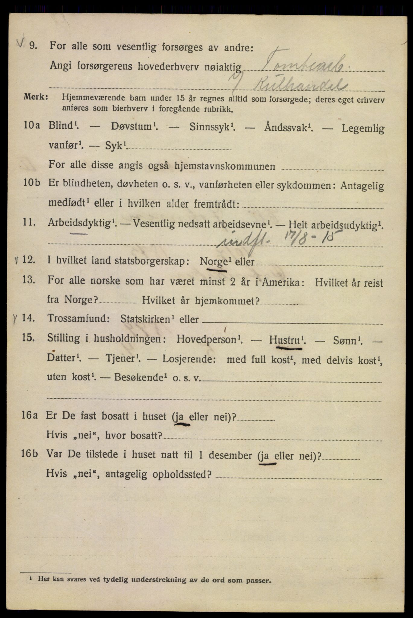 SAO, 1920 census for Kristiania, 1920, p. 596030